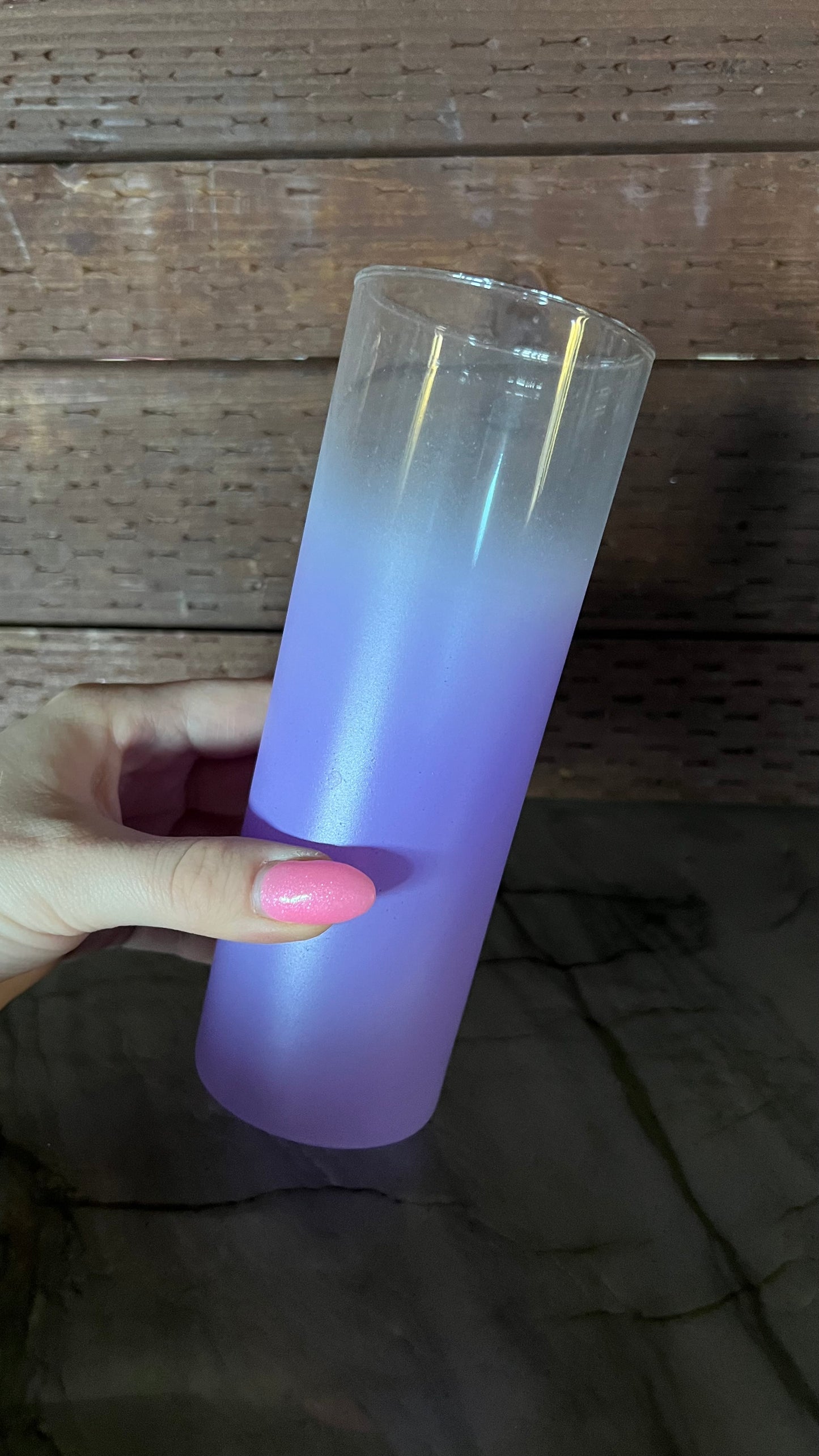 Blendo Highball Purple Glass