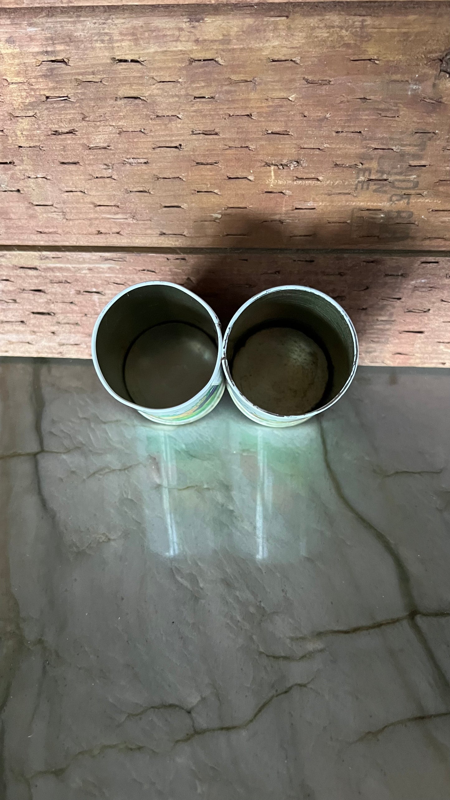 Tin Vegetable Salt & Pepper Shaker Set