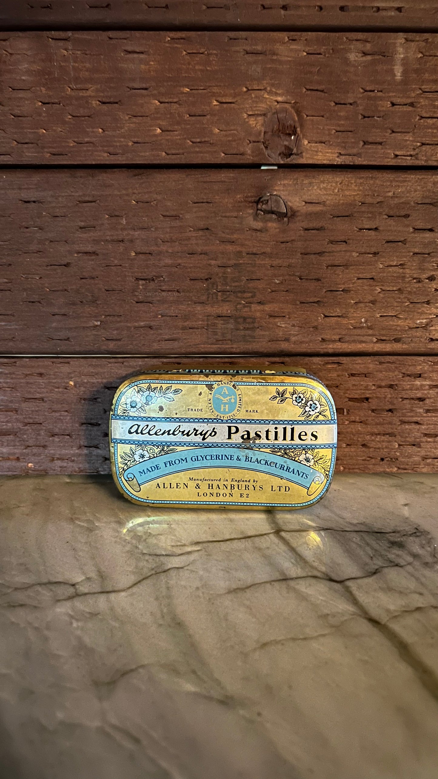 Vintage Allenburys Pastilles Tin