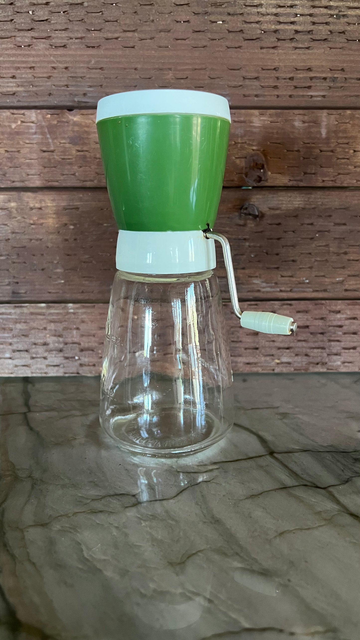 Vintage Glass Nut Grinder