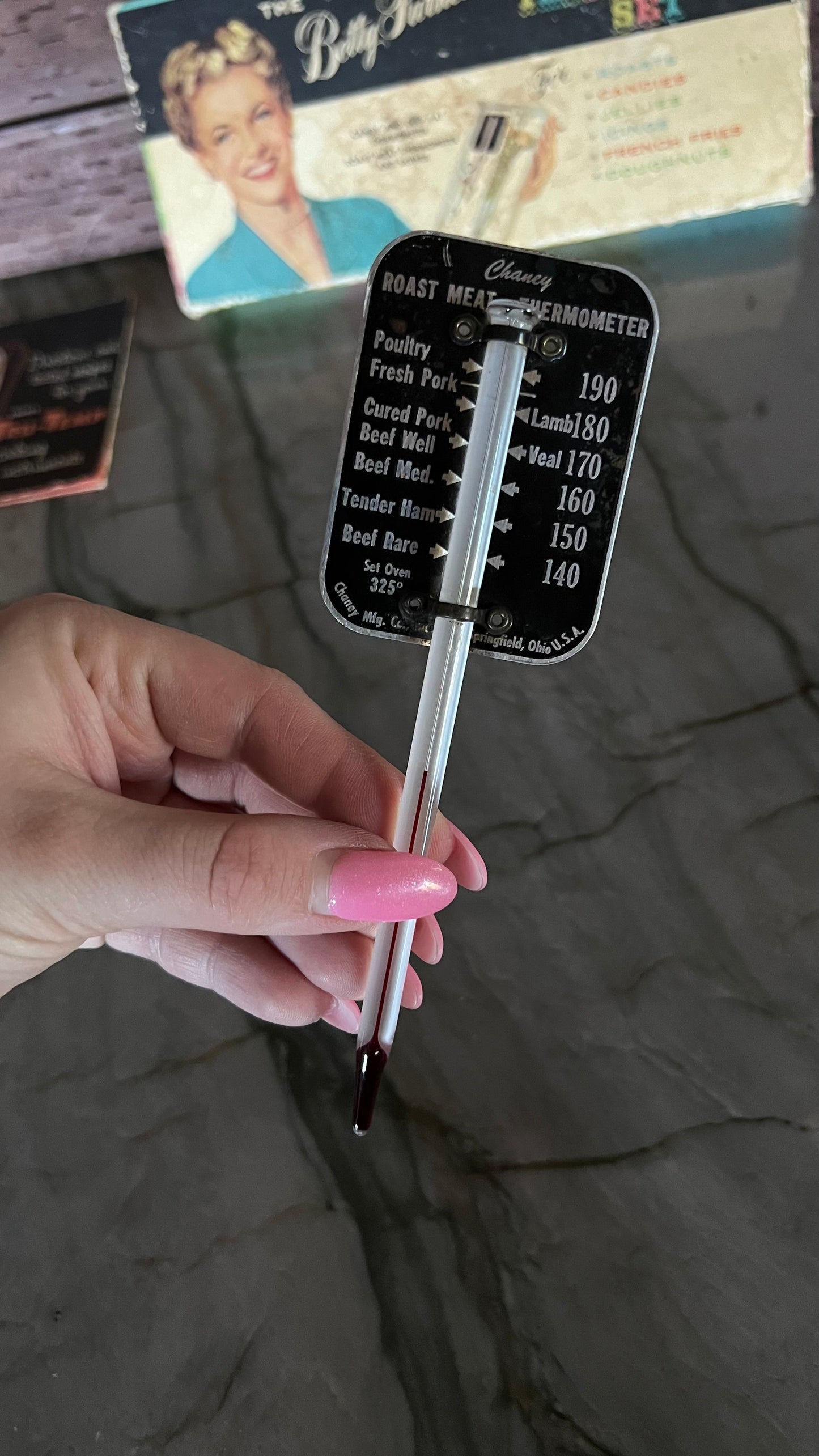 Vintage Westinghouse Thermometer Set