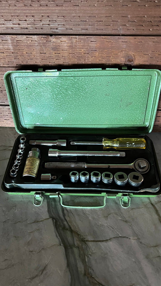 Vintage Metric Socket Set