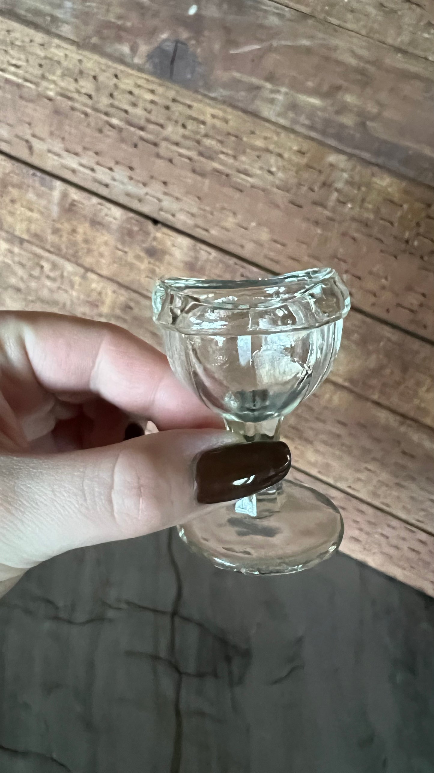 Antique Glass Eye Wash Cup