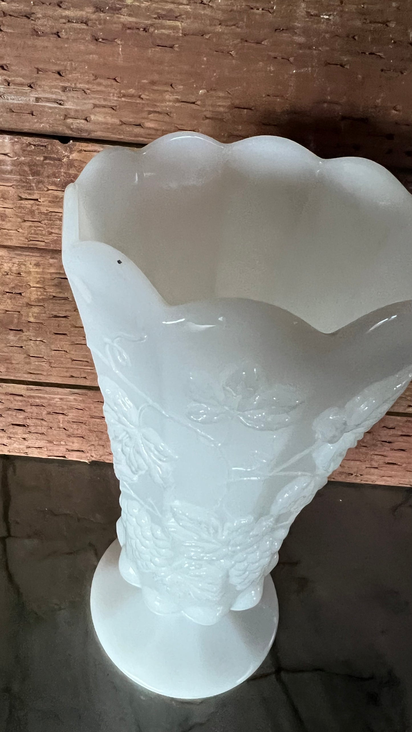 Westmoreland Milk Glass Vase