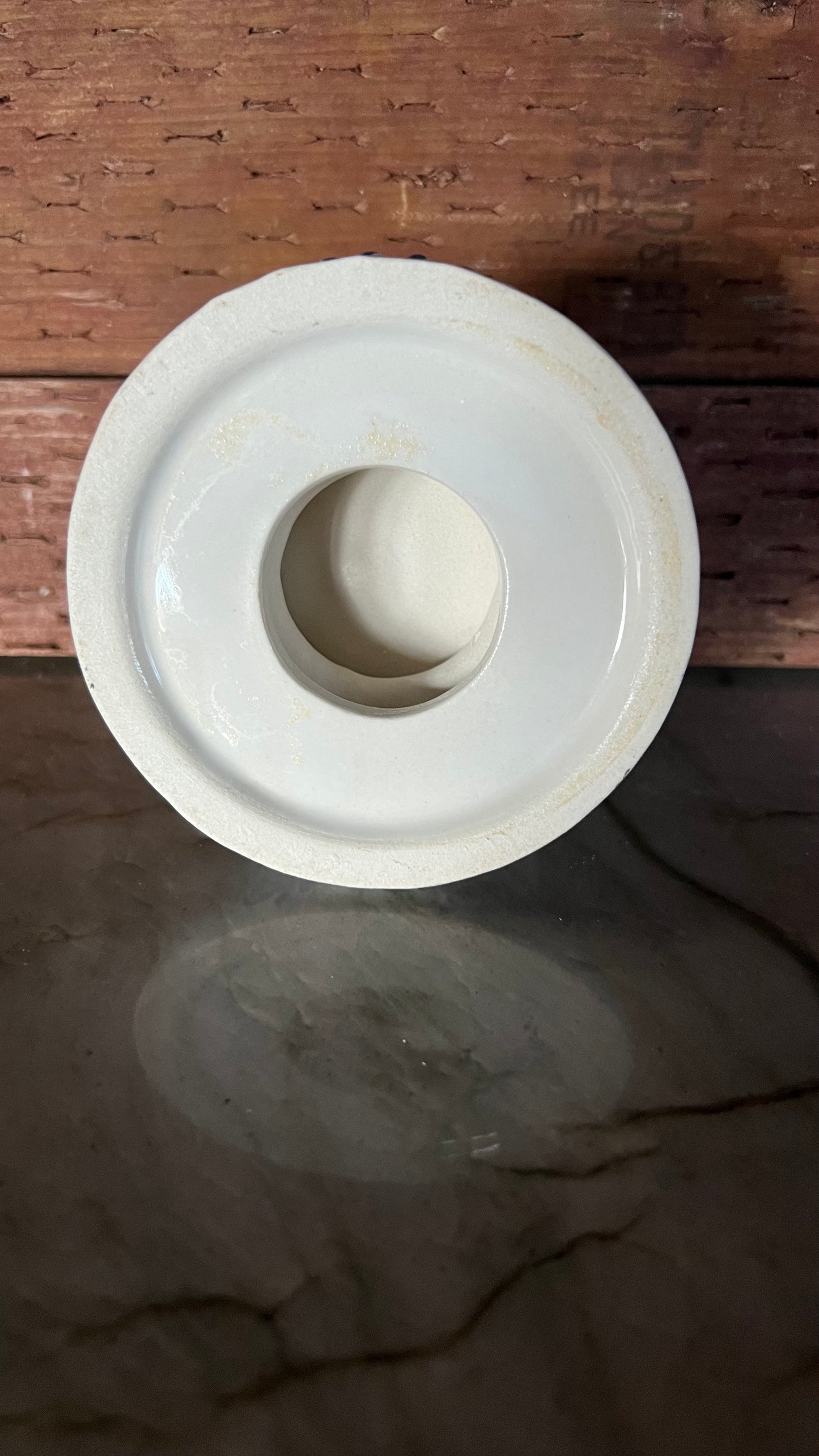 Antique Porcelain Match Striker