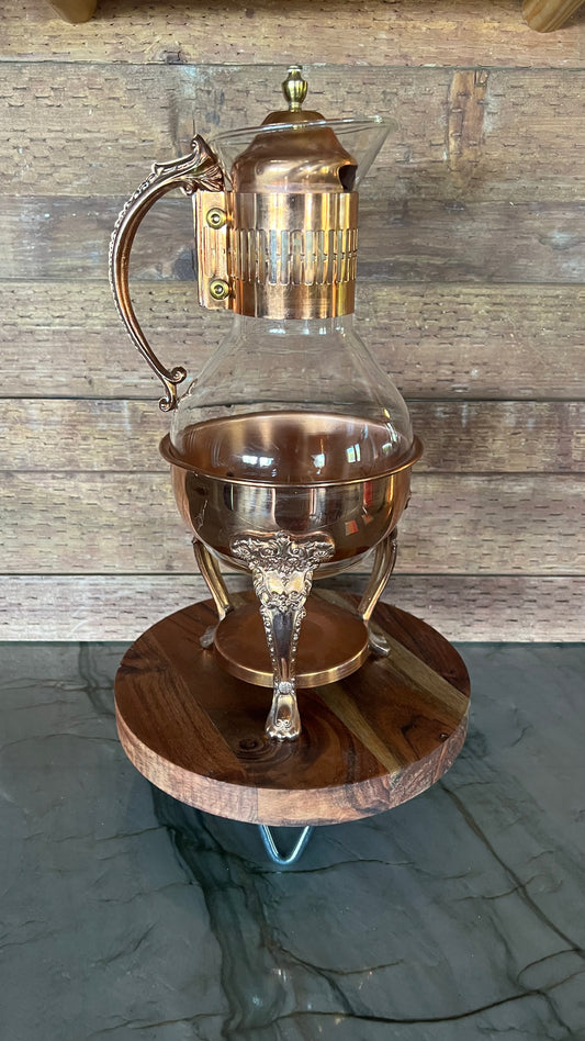 Copper & Glass Carafe