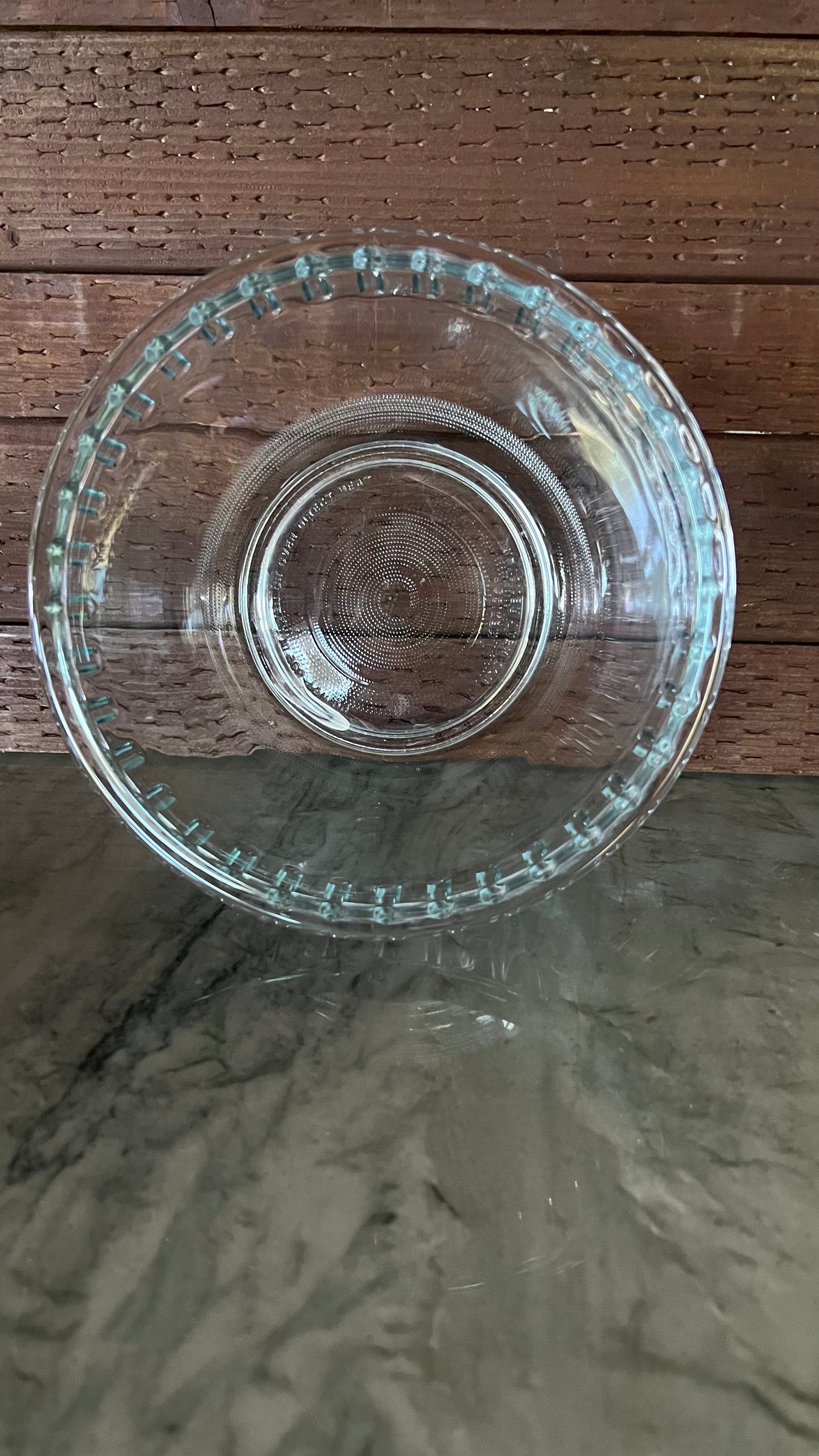 Vintage Glass Mixing Bowl