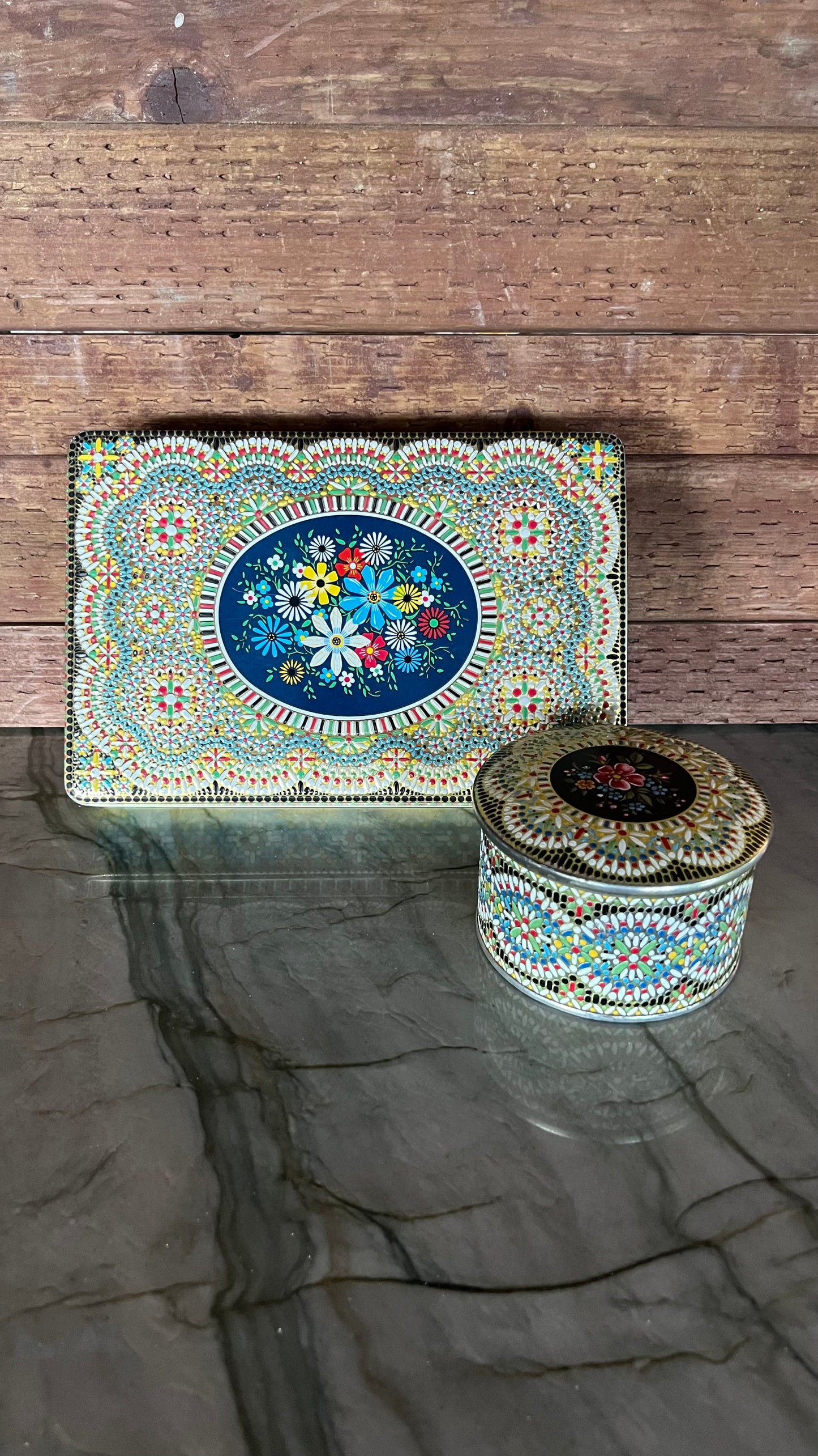 Rectangular Decorative Tin