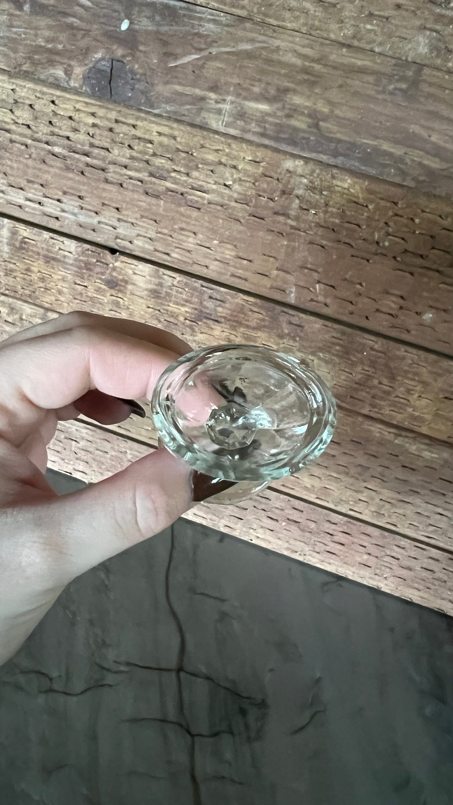 Antique Glass Eye Wash Cup