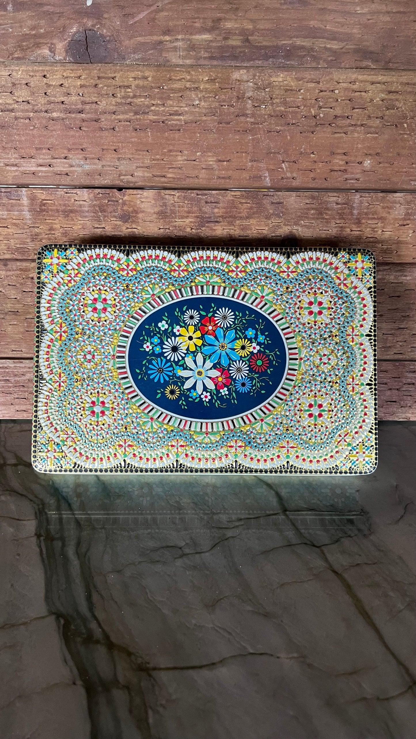 Rectangular Decorative Tin