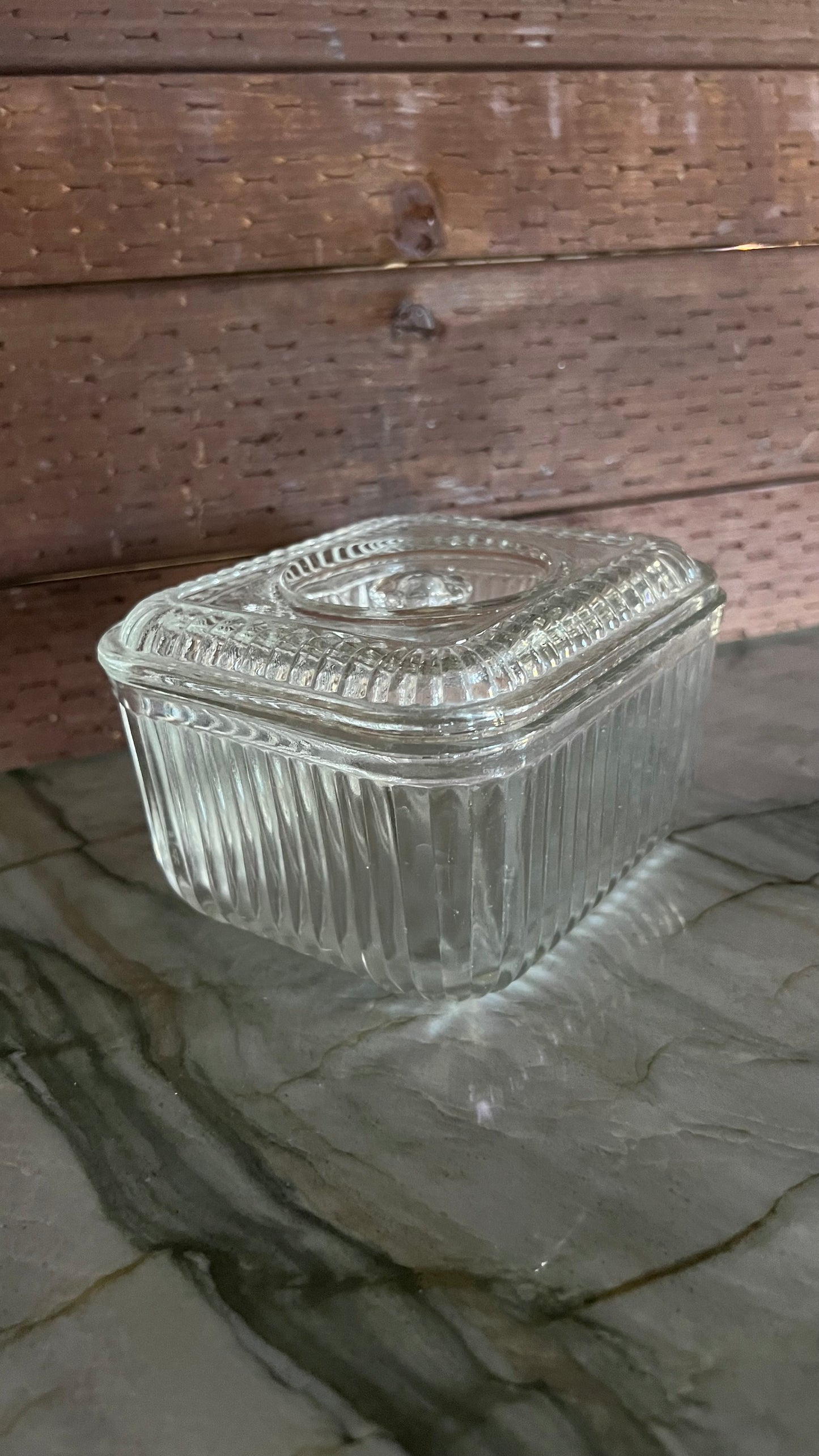 Anchor Hocking Square Glass Dish