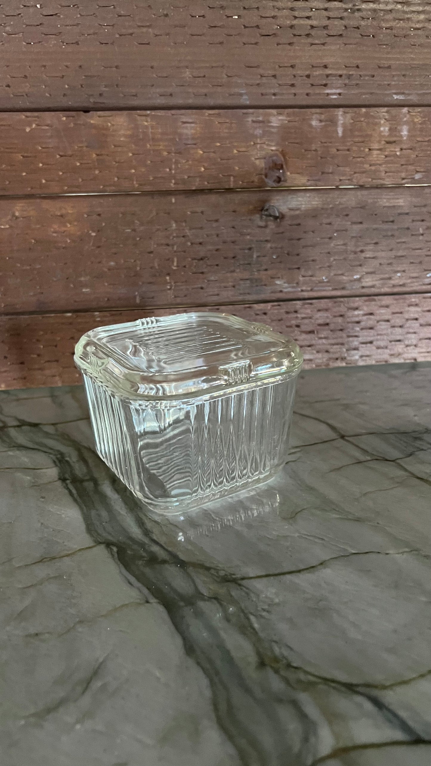 Federal Glass Refrigerator Dish