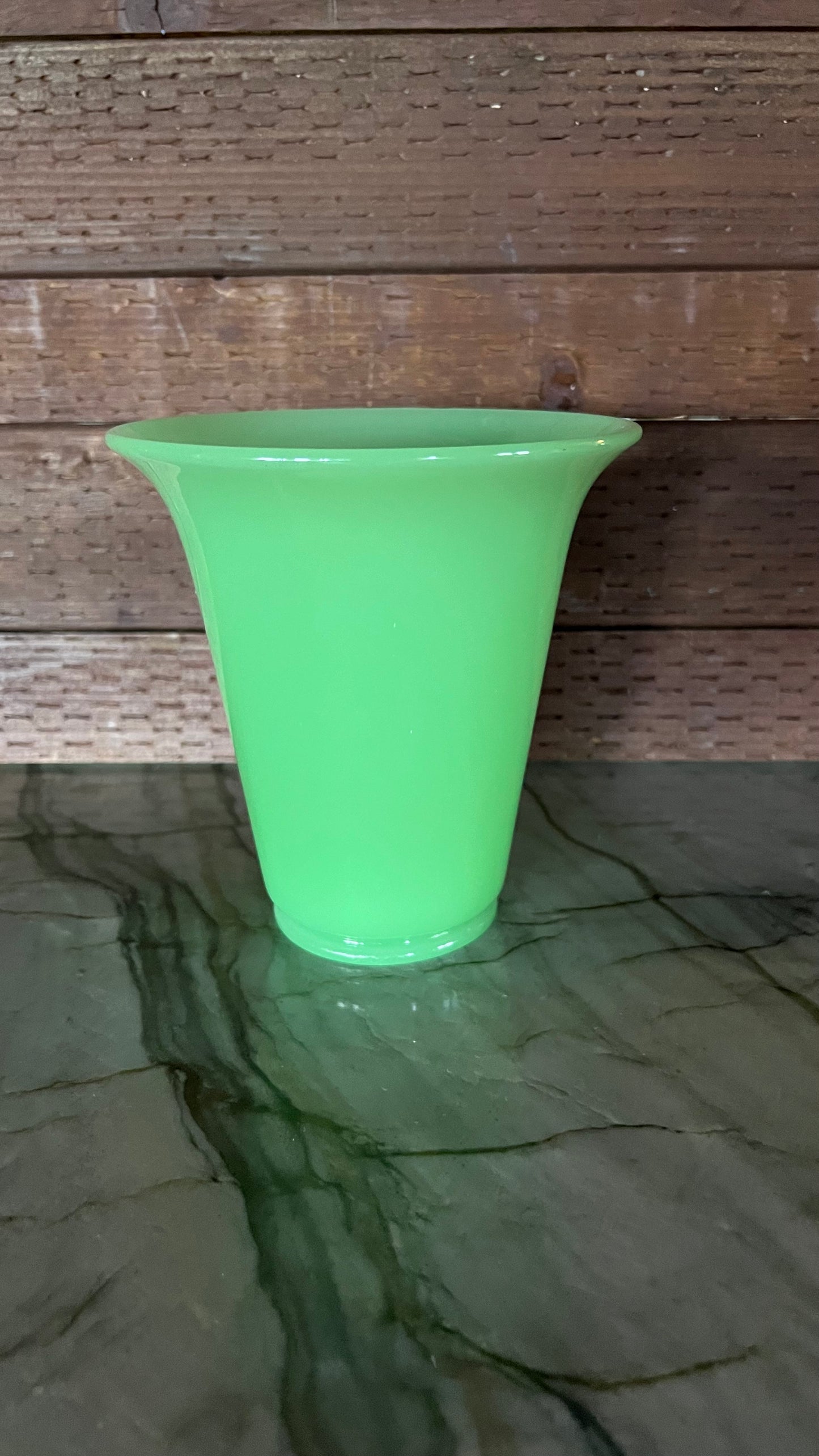 Fenton Jadeite Vase HTF!