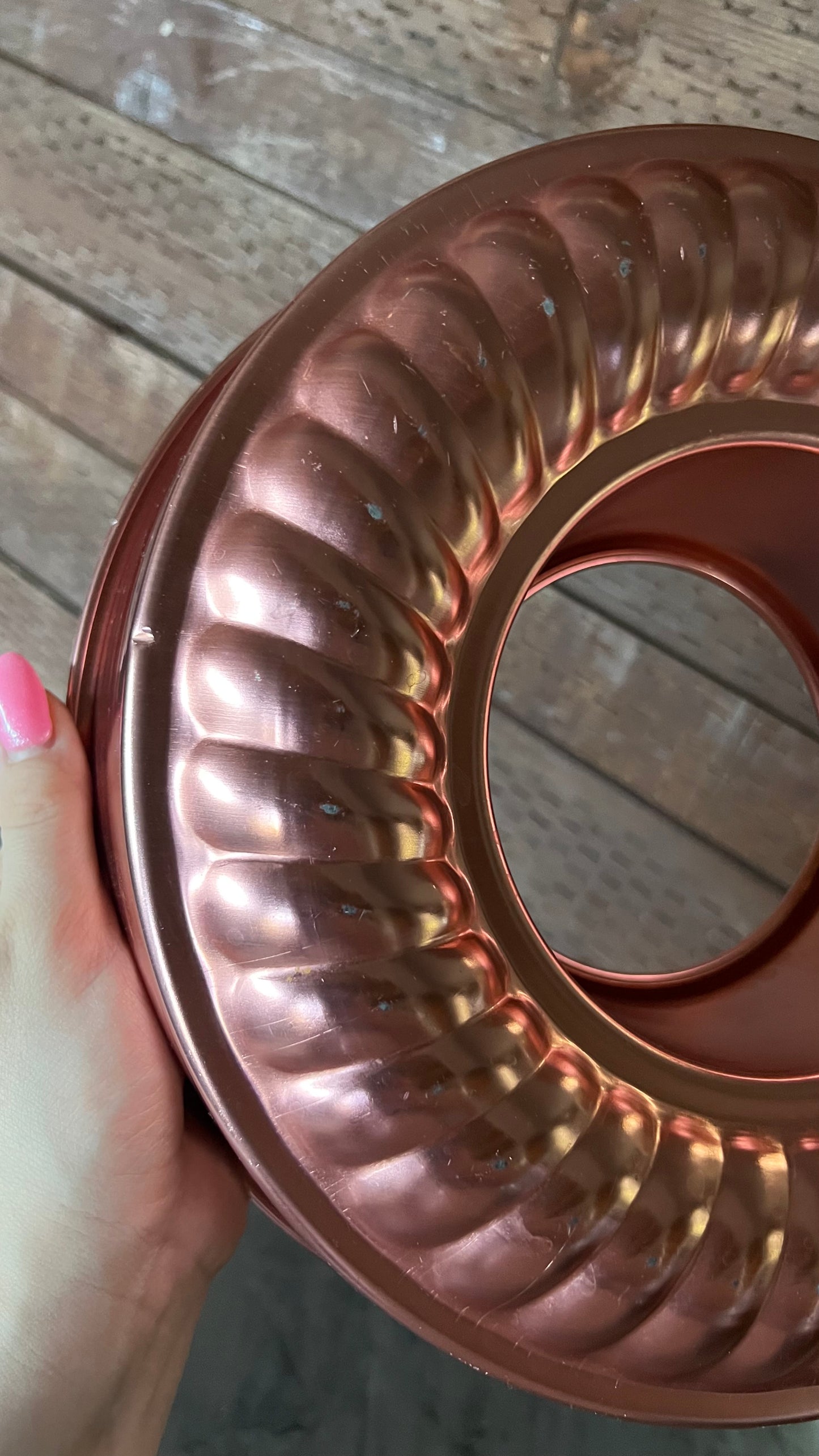 Mirro Copper Cake Tin