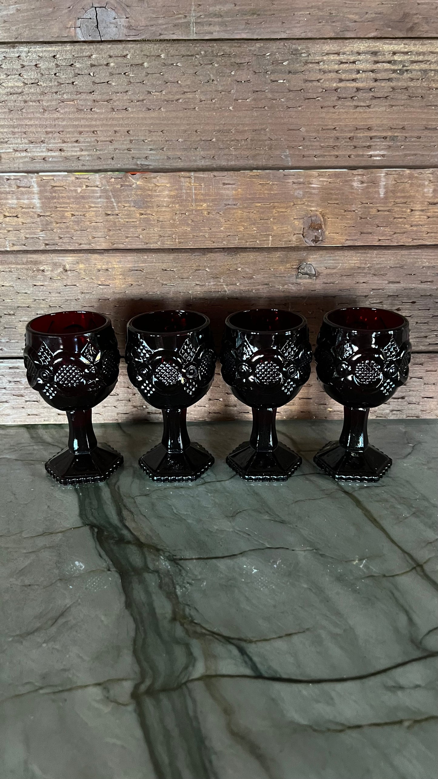 Avon Cape Cod Wine Goblets