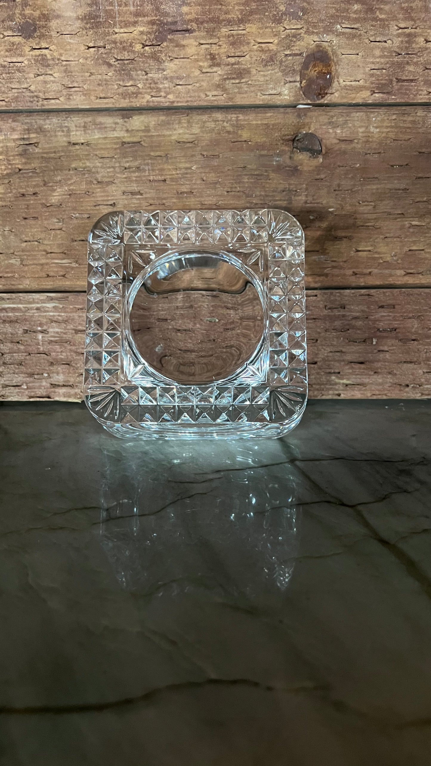 French Square Candle Holder