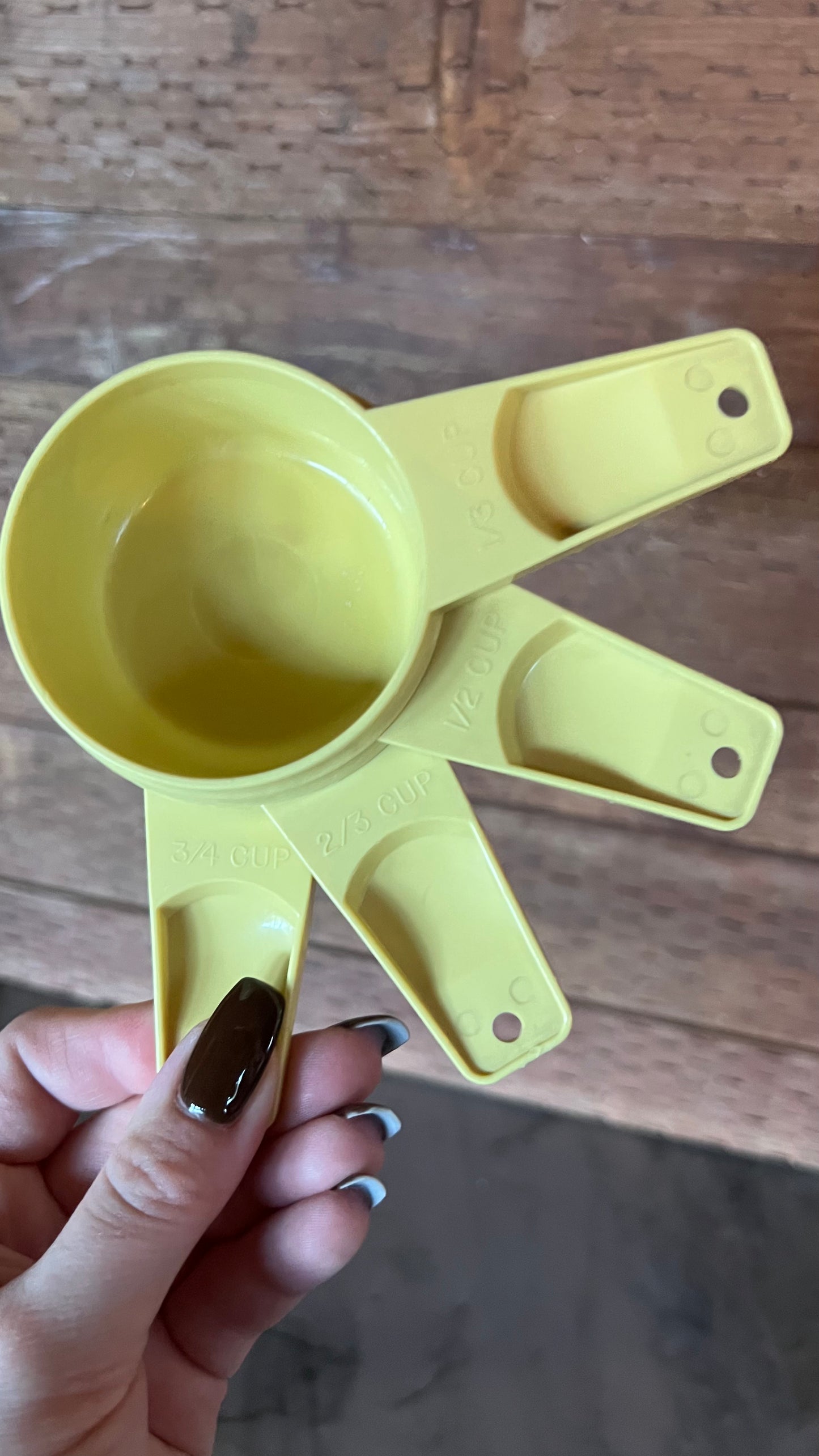 Tupperware Measuring Cups