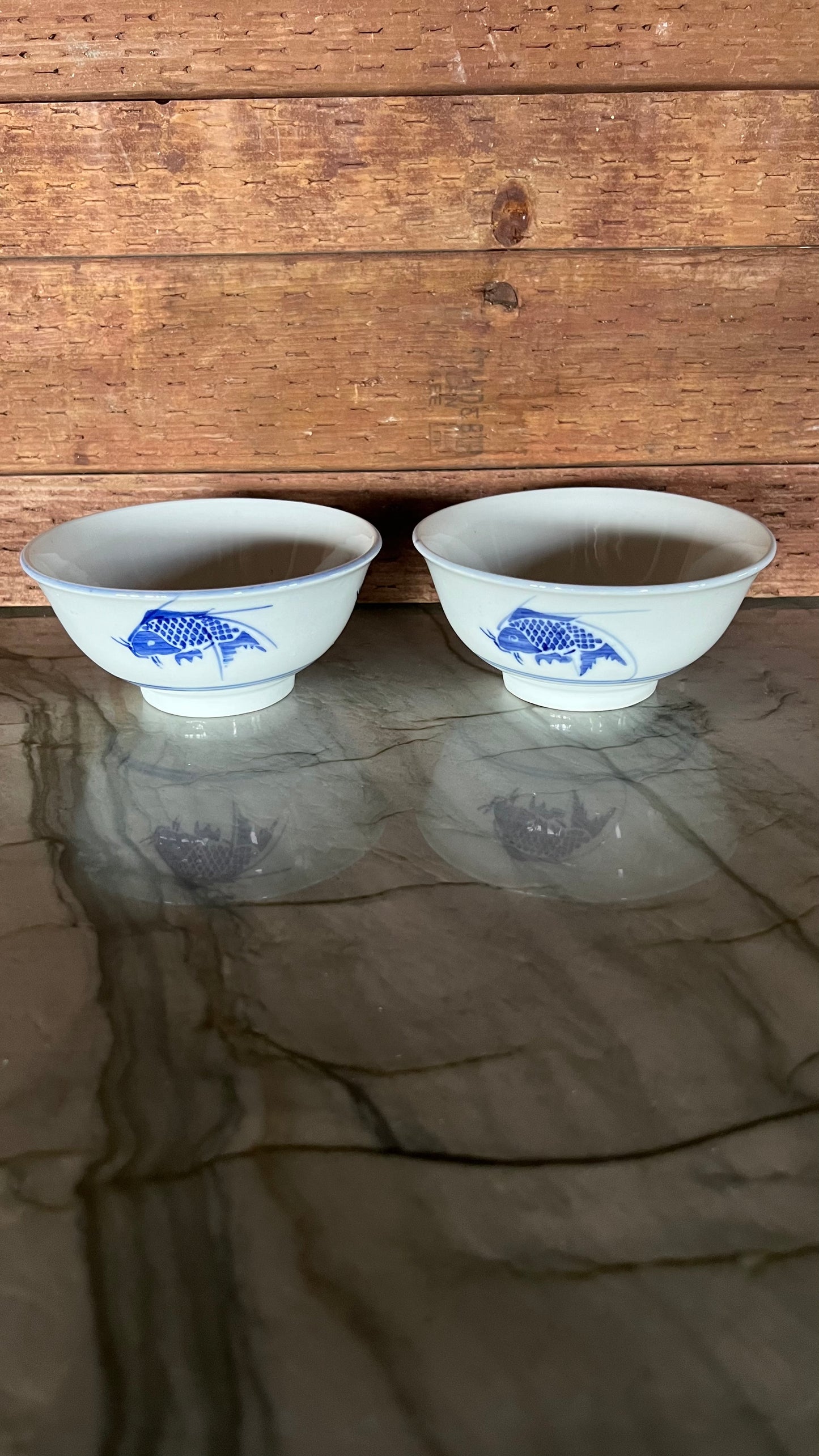 Vintage Pier 1 Koi Fish Dishes