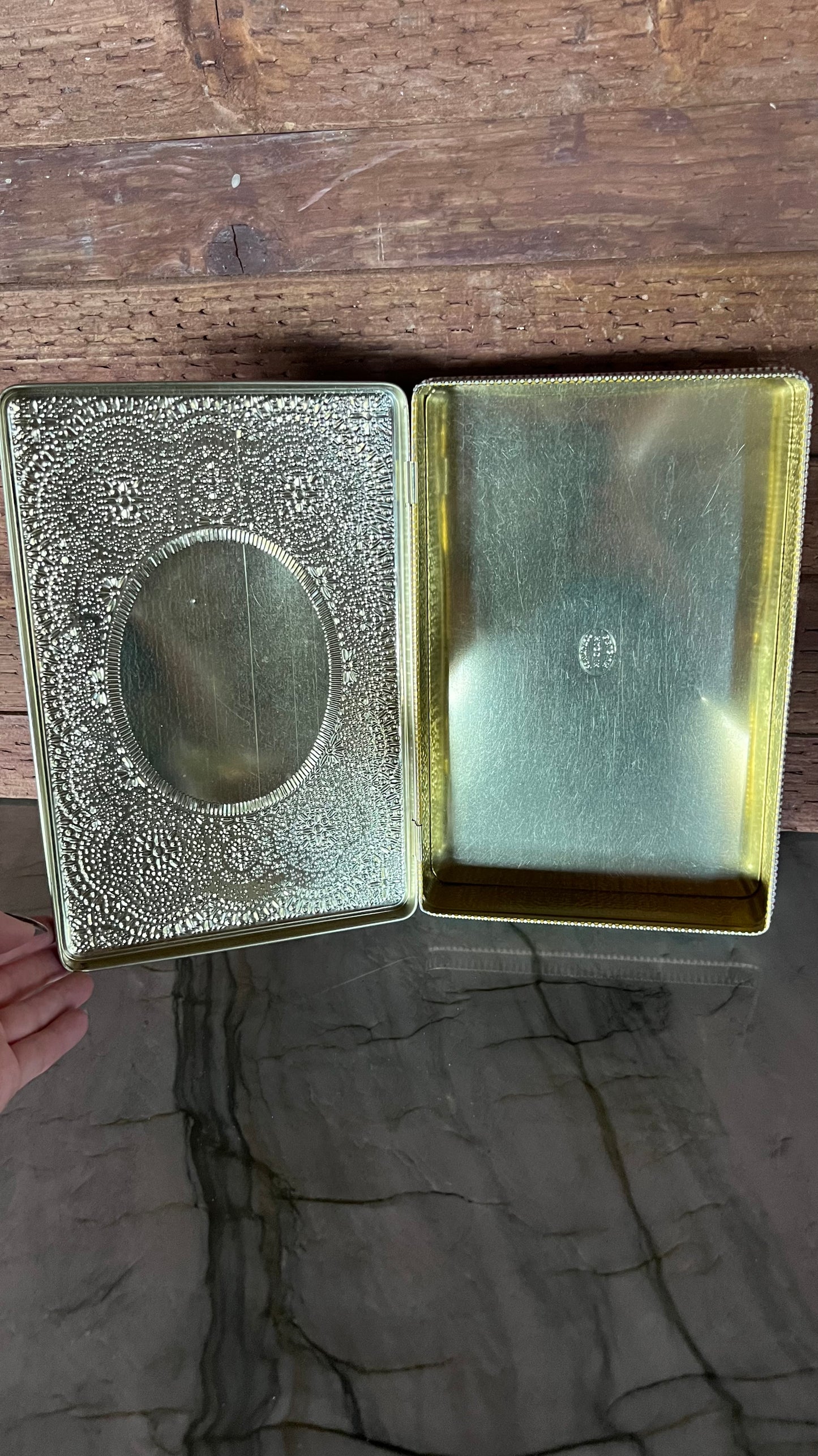 Rectangular Decorative Tin