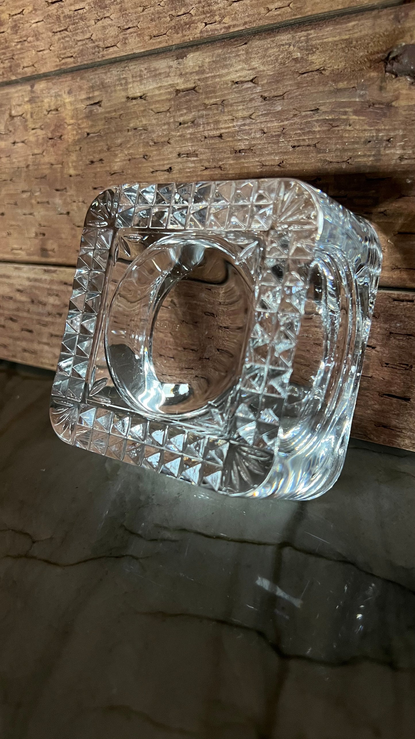 French Square Candle Holder