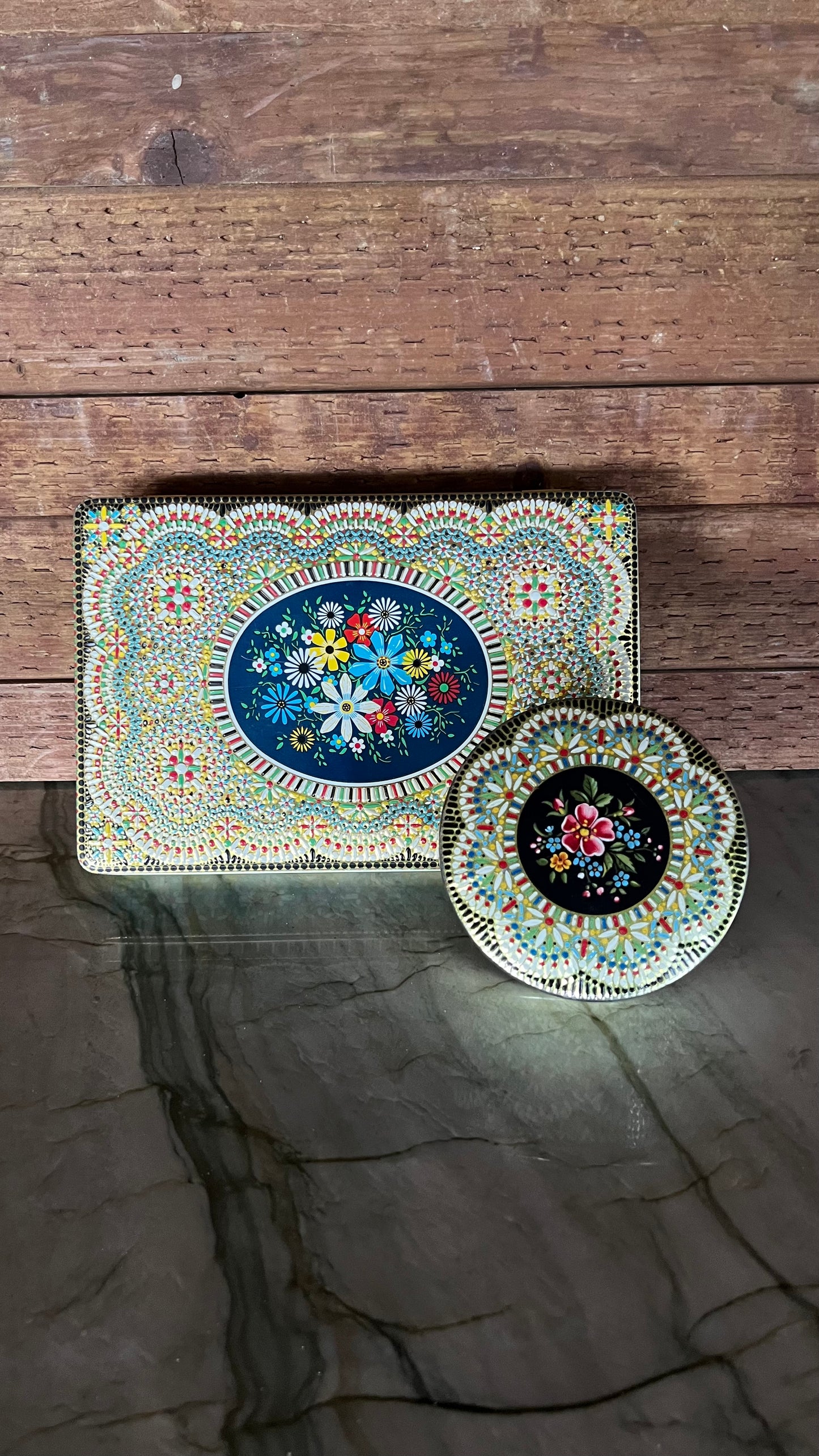 Rectangular Decorative Tin