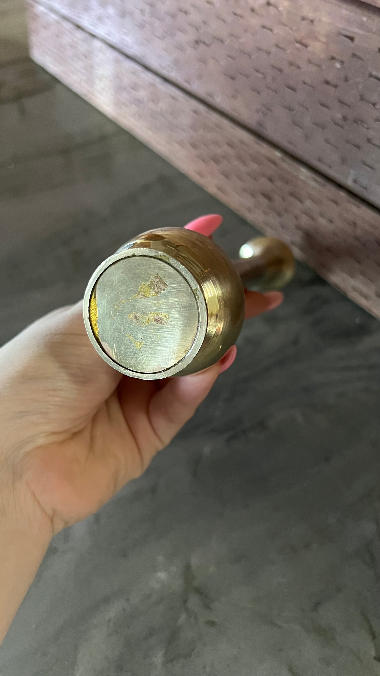 Vintage Brass Vase