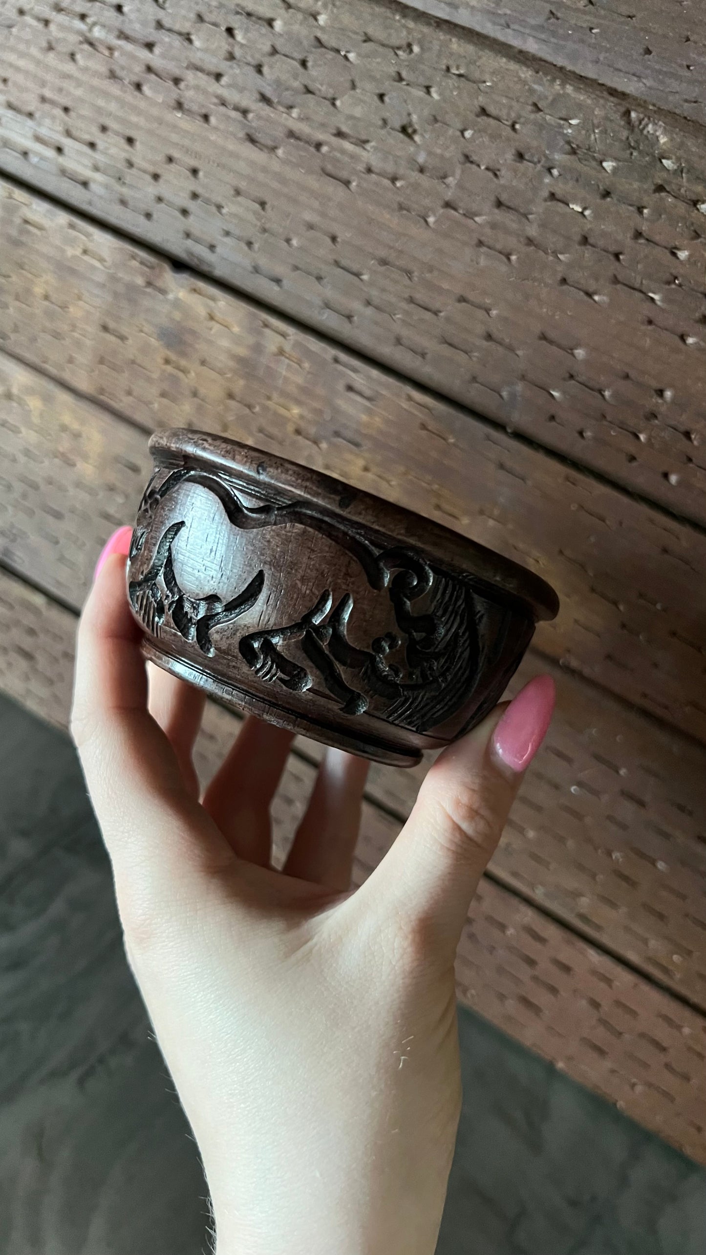 Carved Wooden Bowls