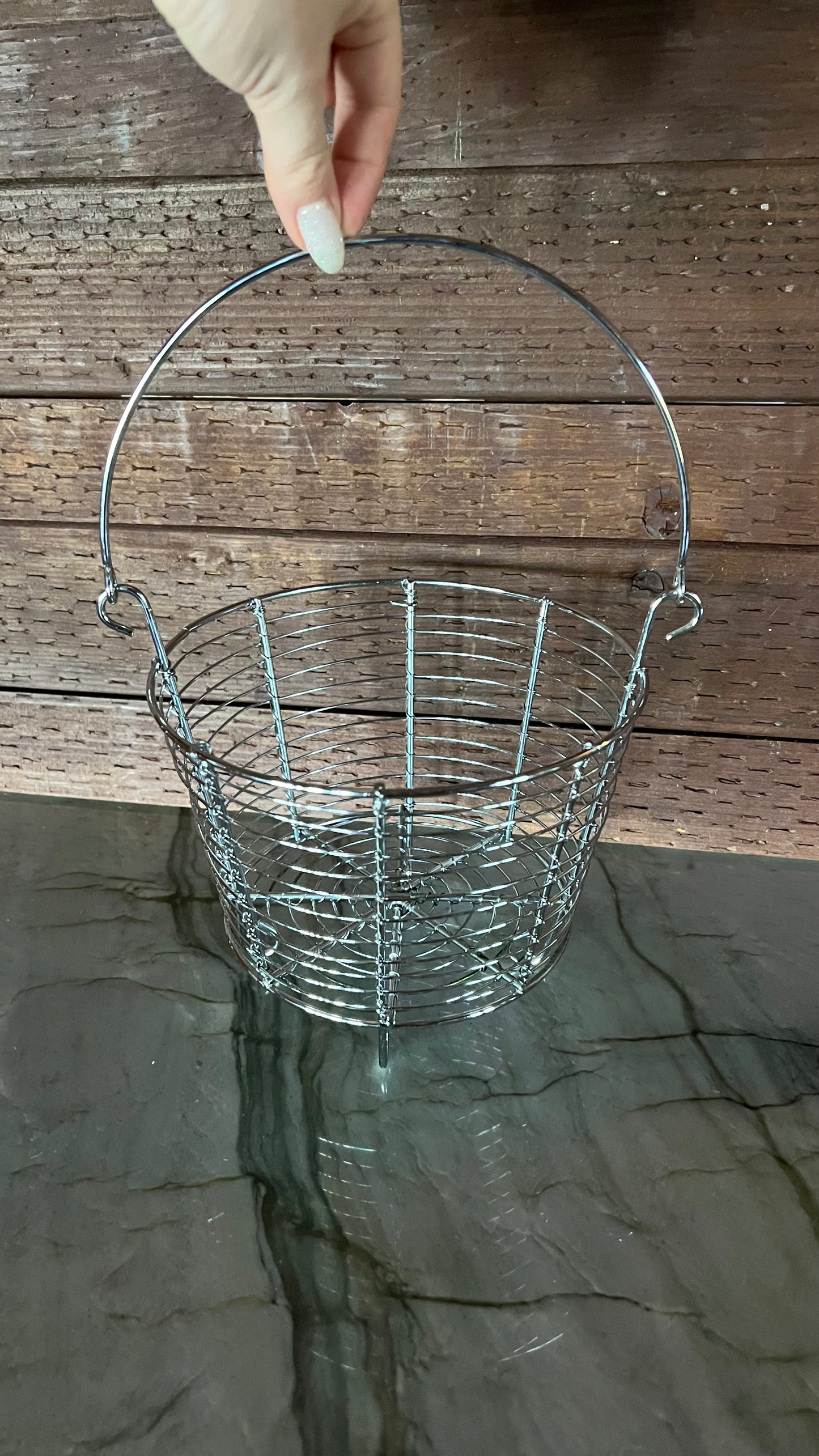 Vintage Wire Basket