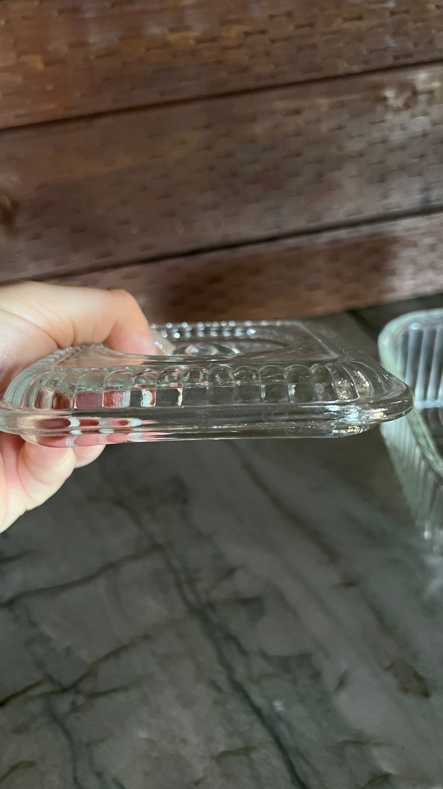 Anchor Hocking Square Glass Dish