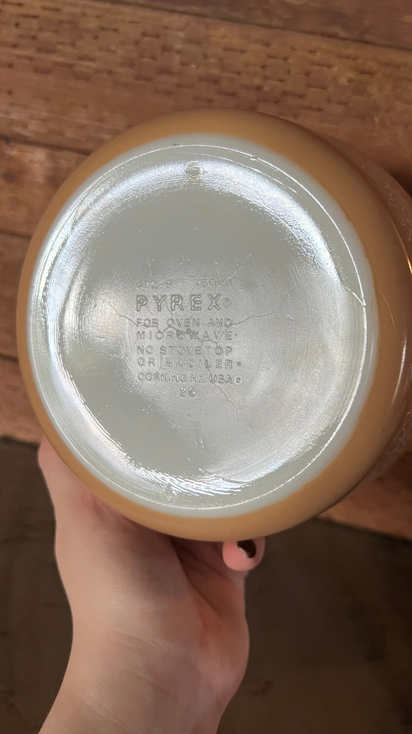 Pyrex Woodland Brown Casserole