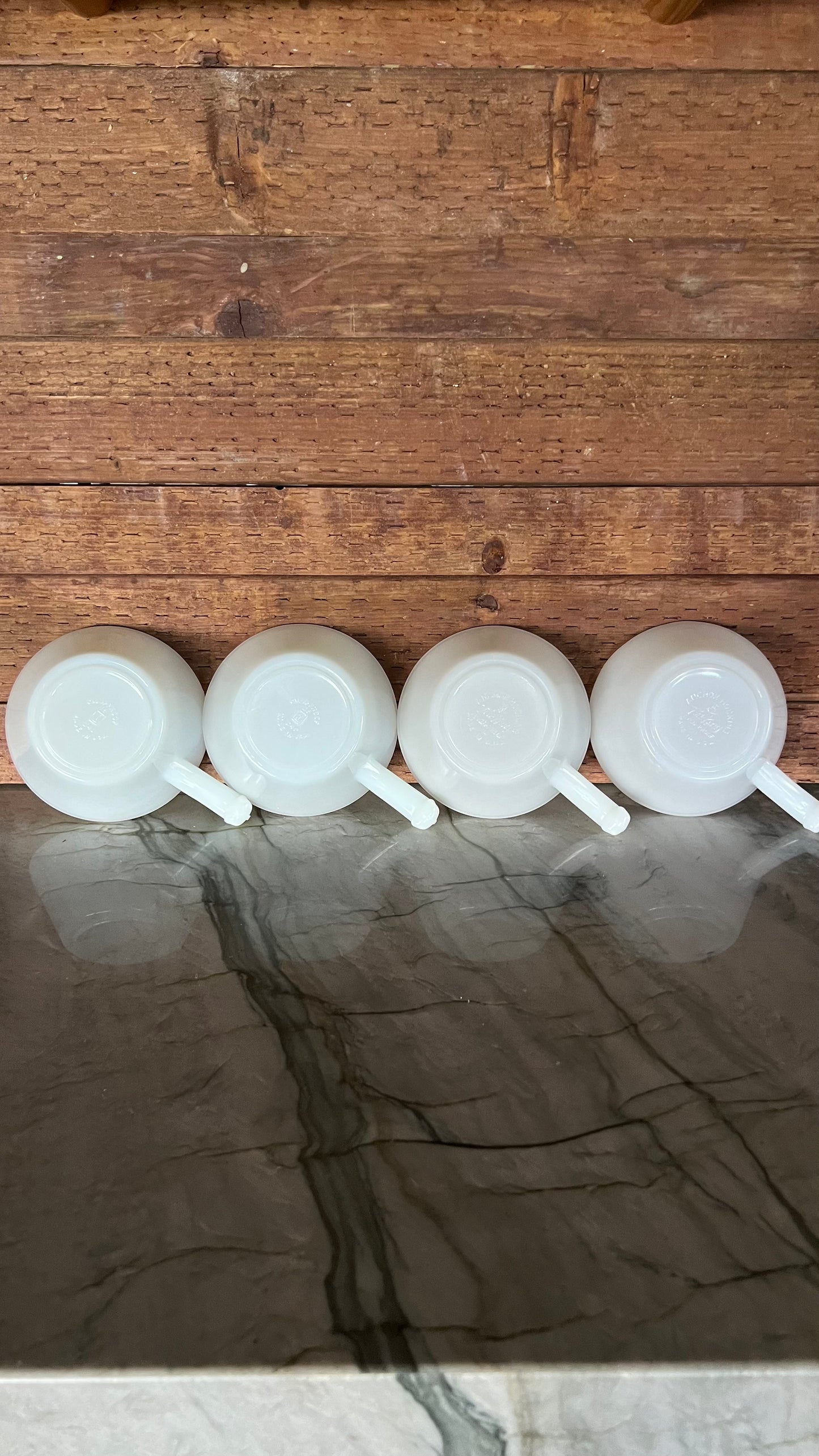 Anchor Hocking/Fire King Milk Glass Soup Bowls