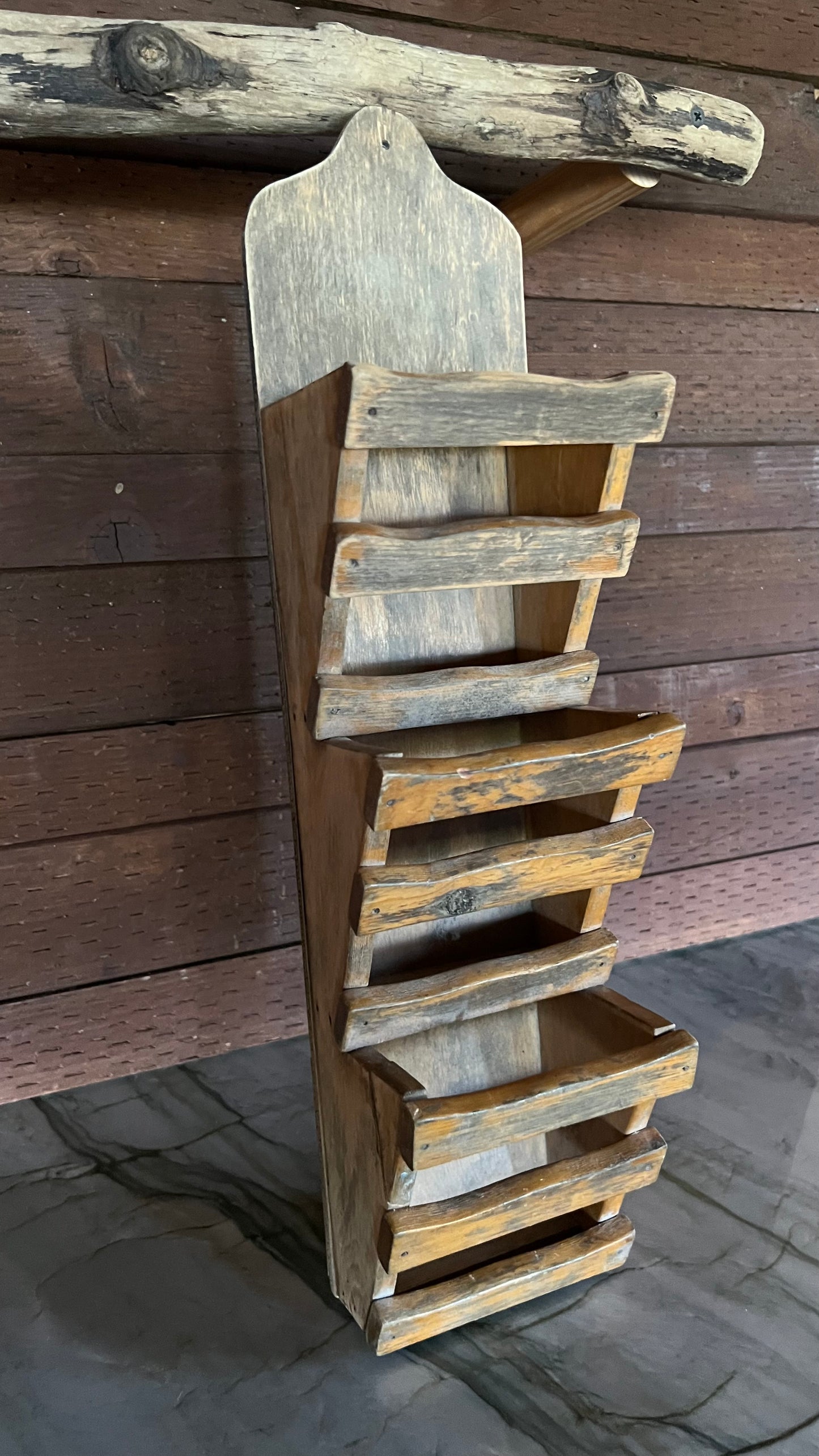 Wooden Wall Organizer