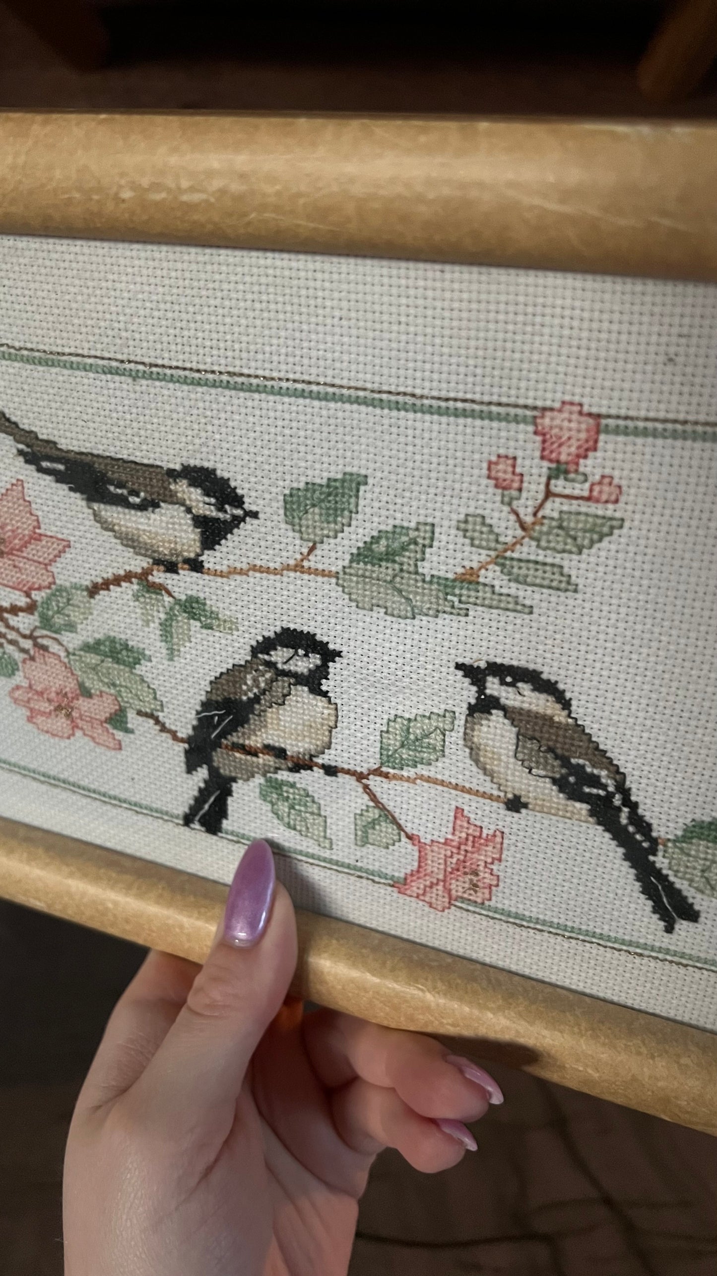 Vintage Bird Cross Stitch