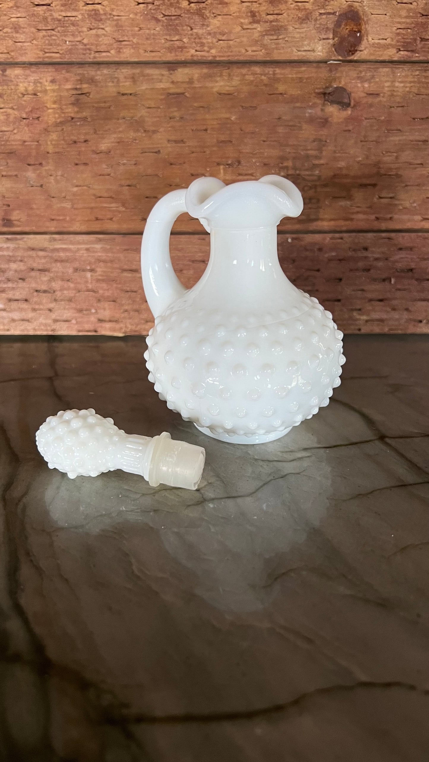 Vintage Avon Hobnail Bottle