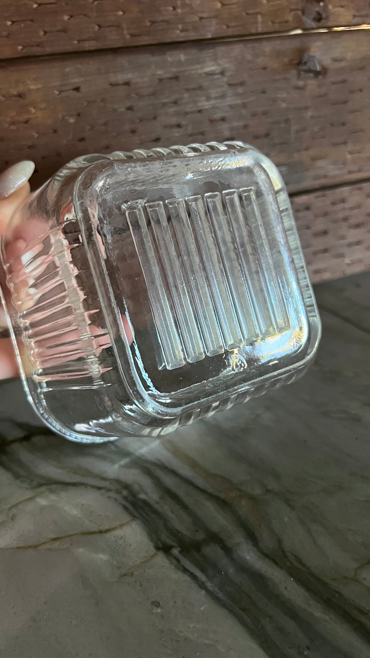 Federal Glass Refrigerator Dish