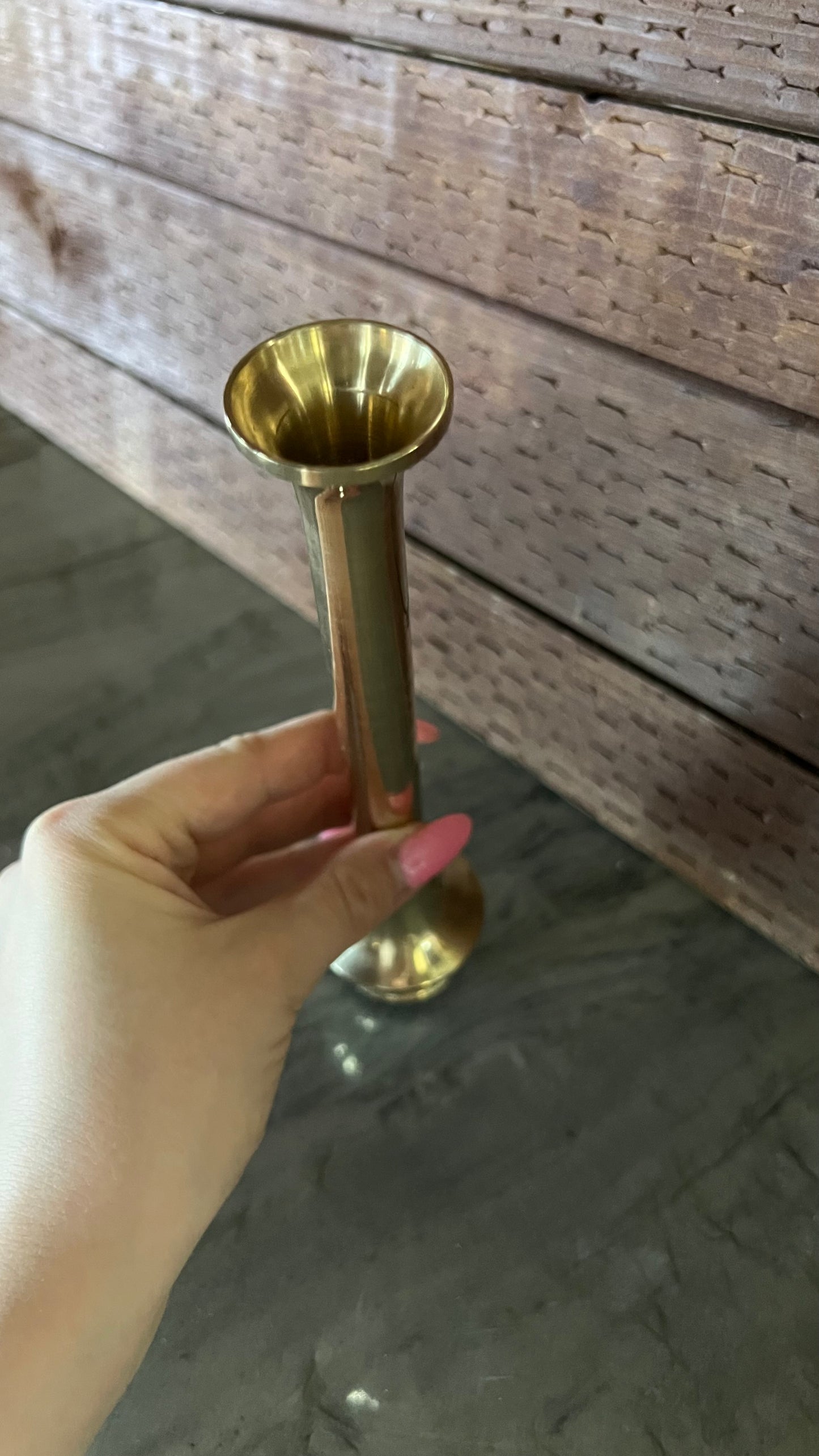 Vintage Brass Vase