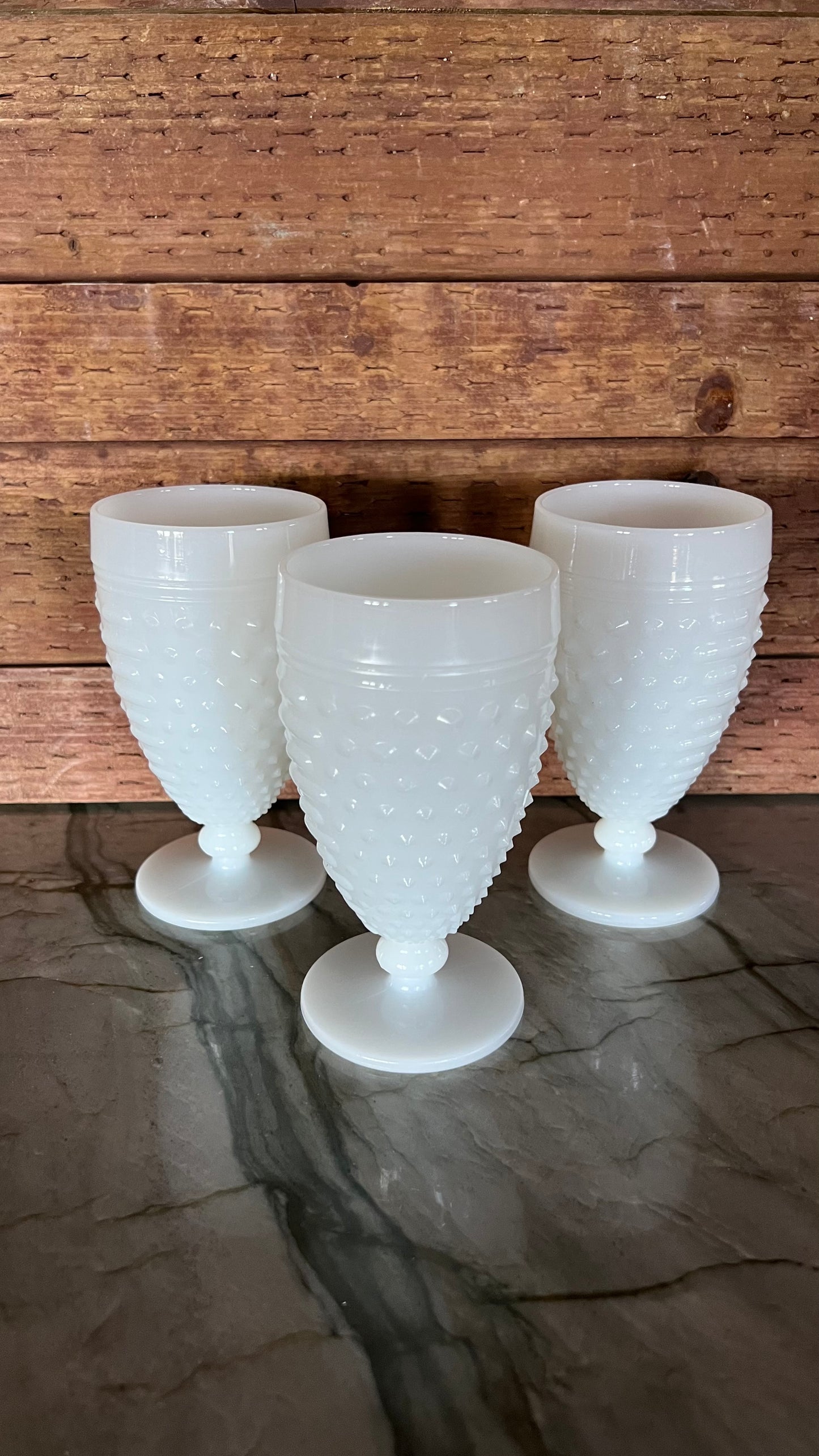 Anchor Hocking Hobnail Glasses