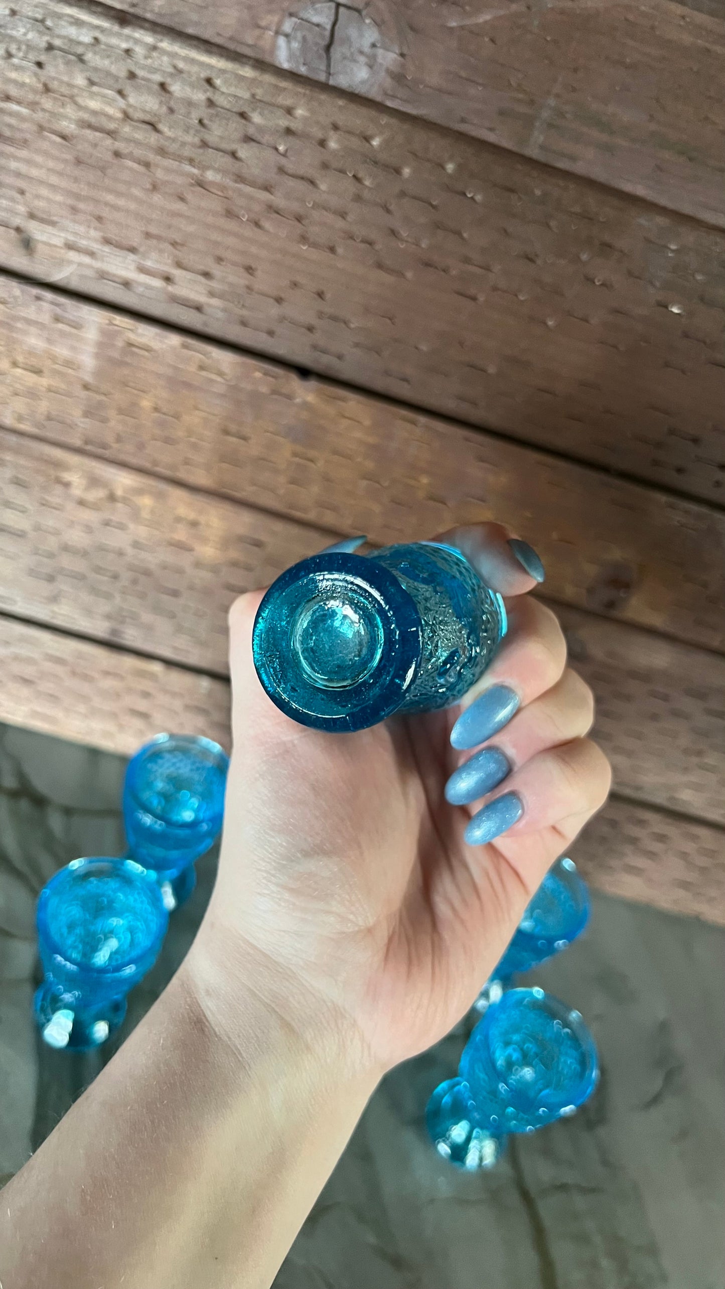 Vintage Decanter and Glass Set