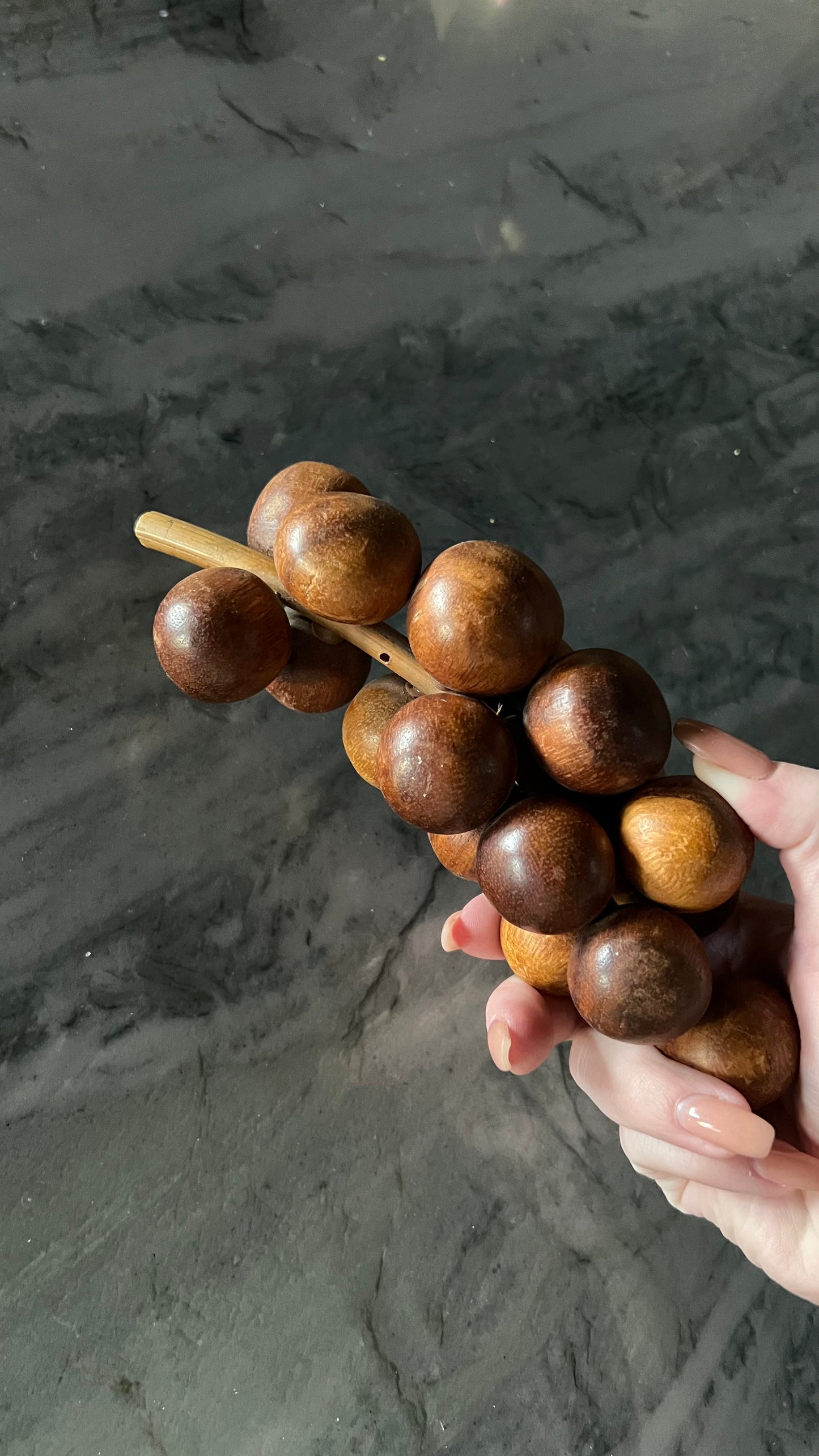 Mid Century Modern Carved Fruit