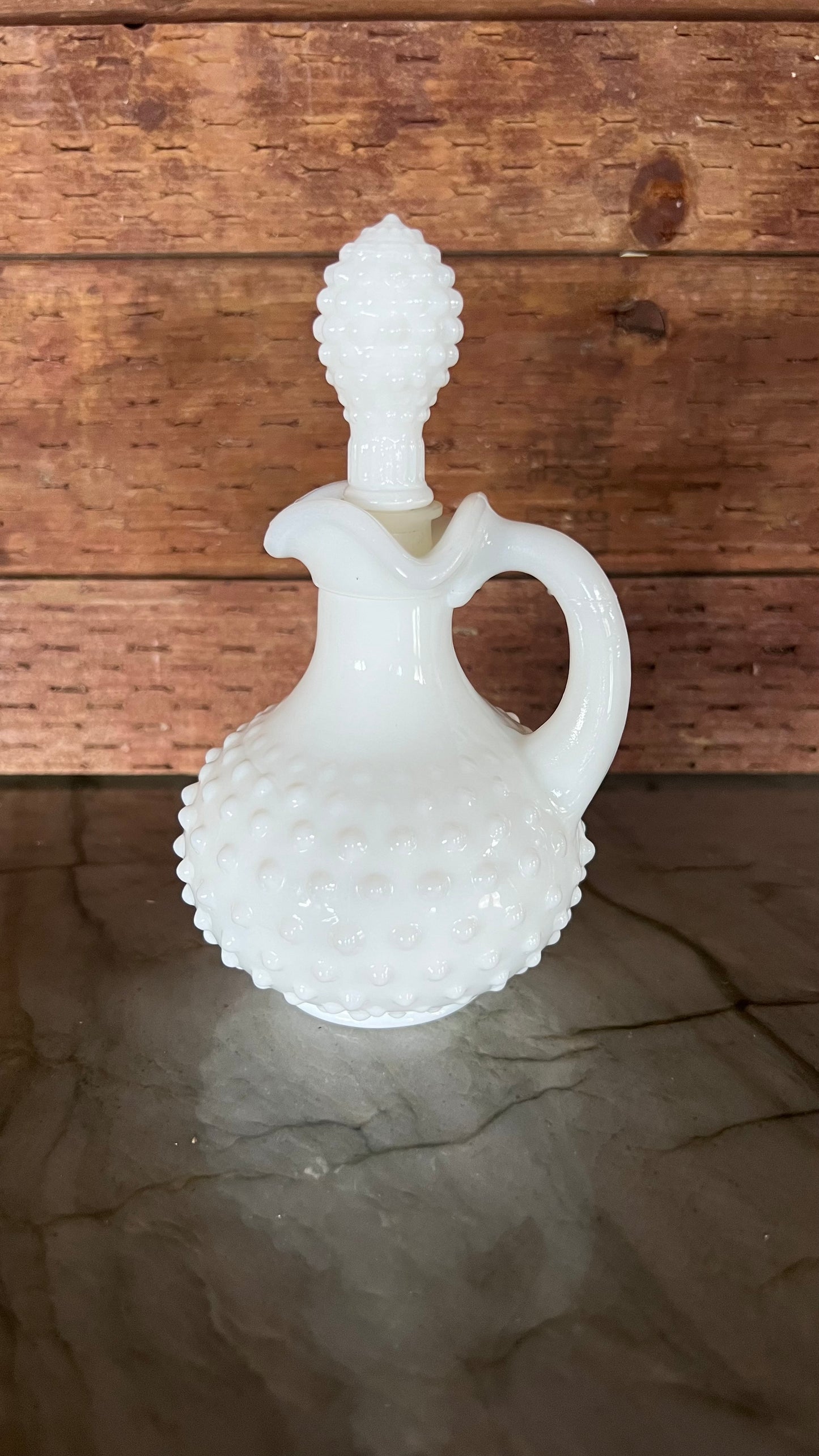 Vintage Avon Hobnail Bottle