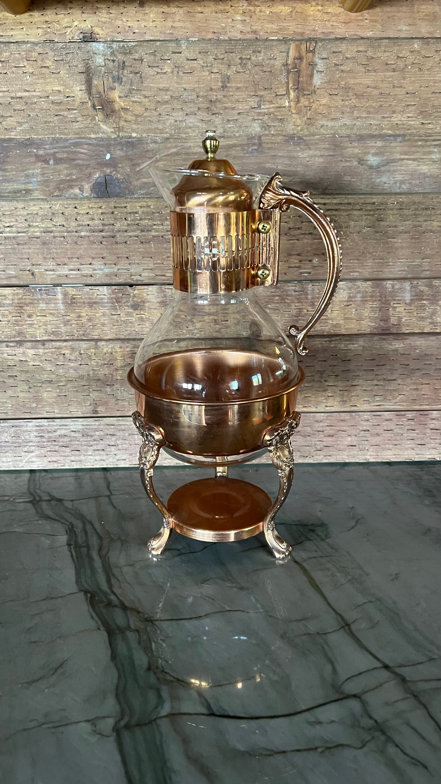 Copper & Glass Carafe