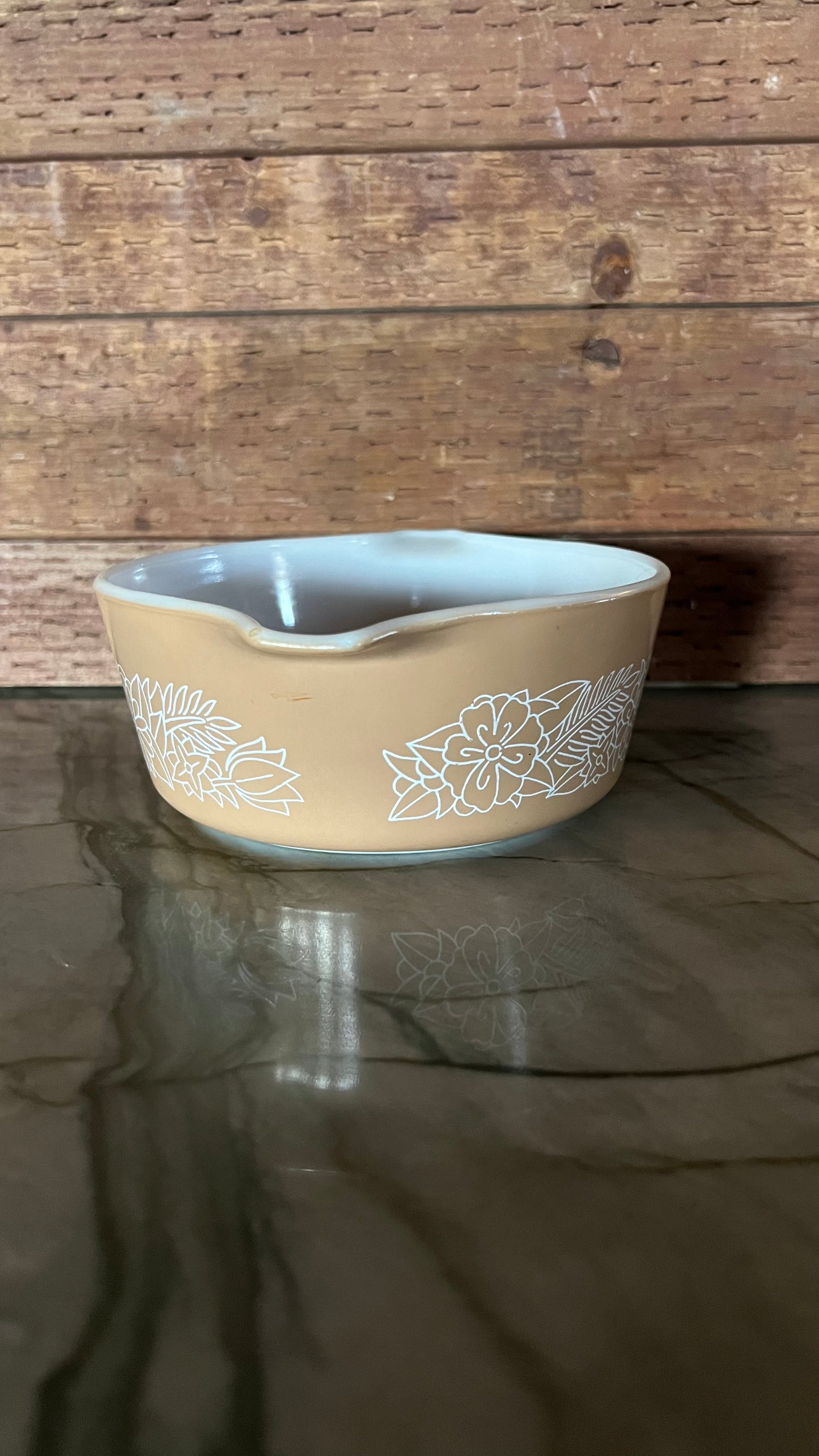 Pyrex Woodland Brown Casserole