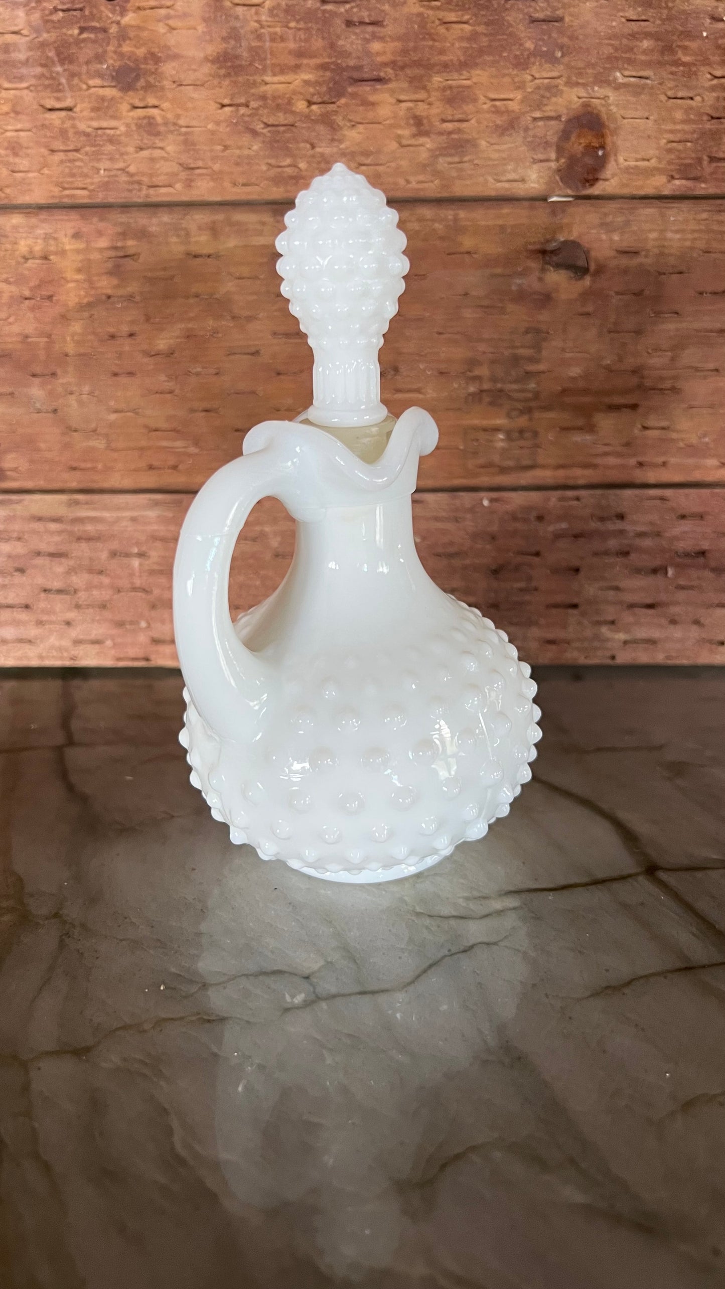 Vintage Avon Hobnail Bottle