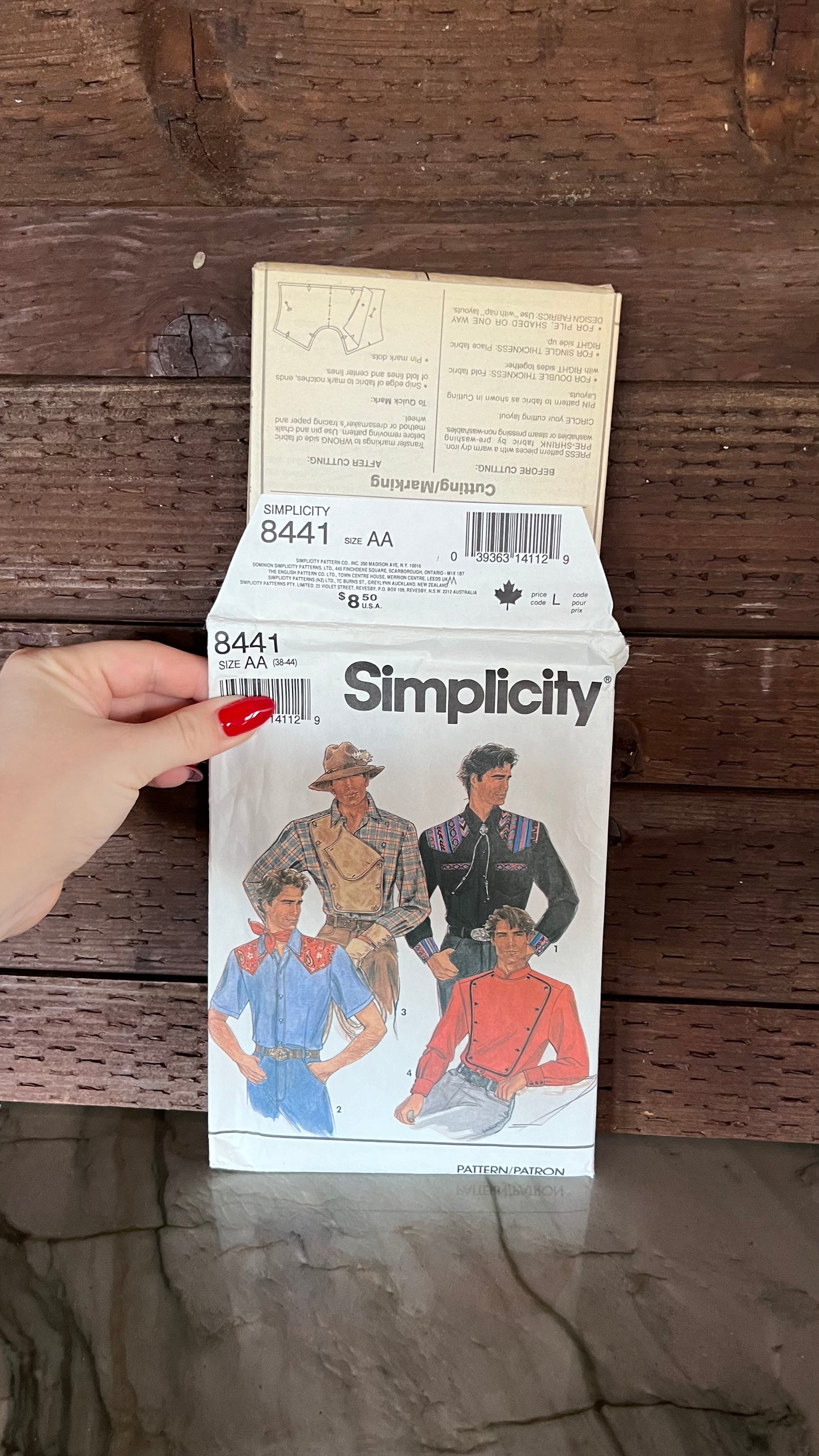 Simplicity Clothing Pattern 8441