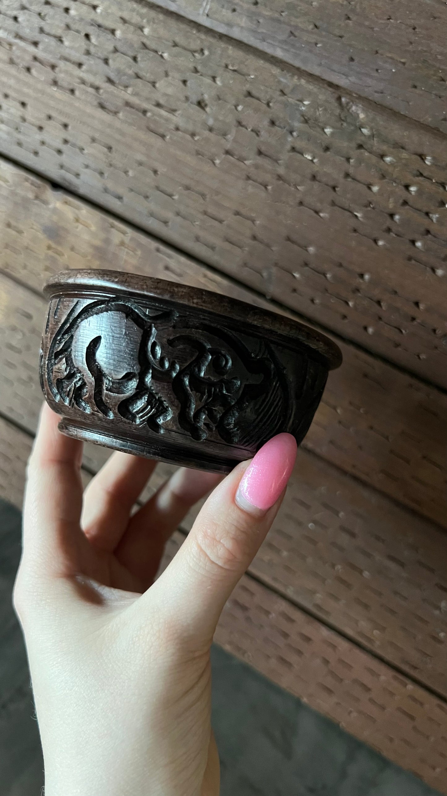 Carved Wooden Bowls