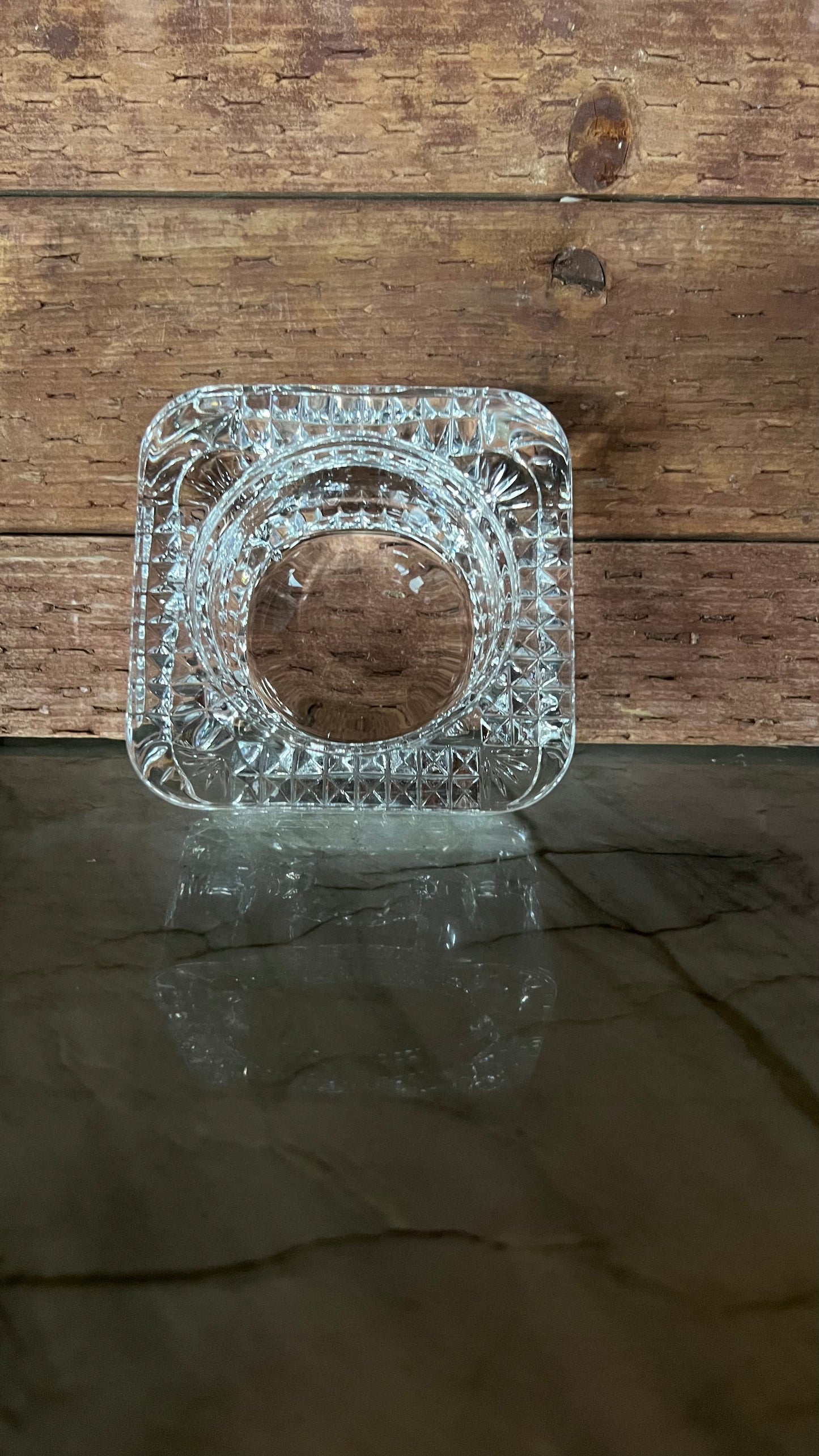 French Square Candle Holder