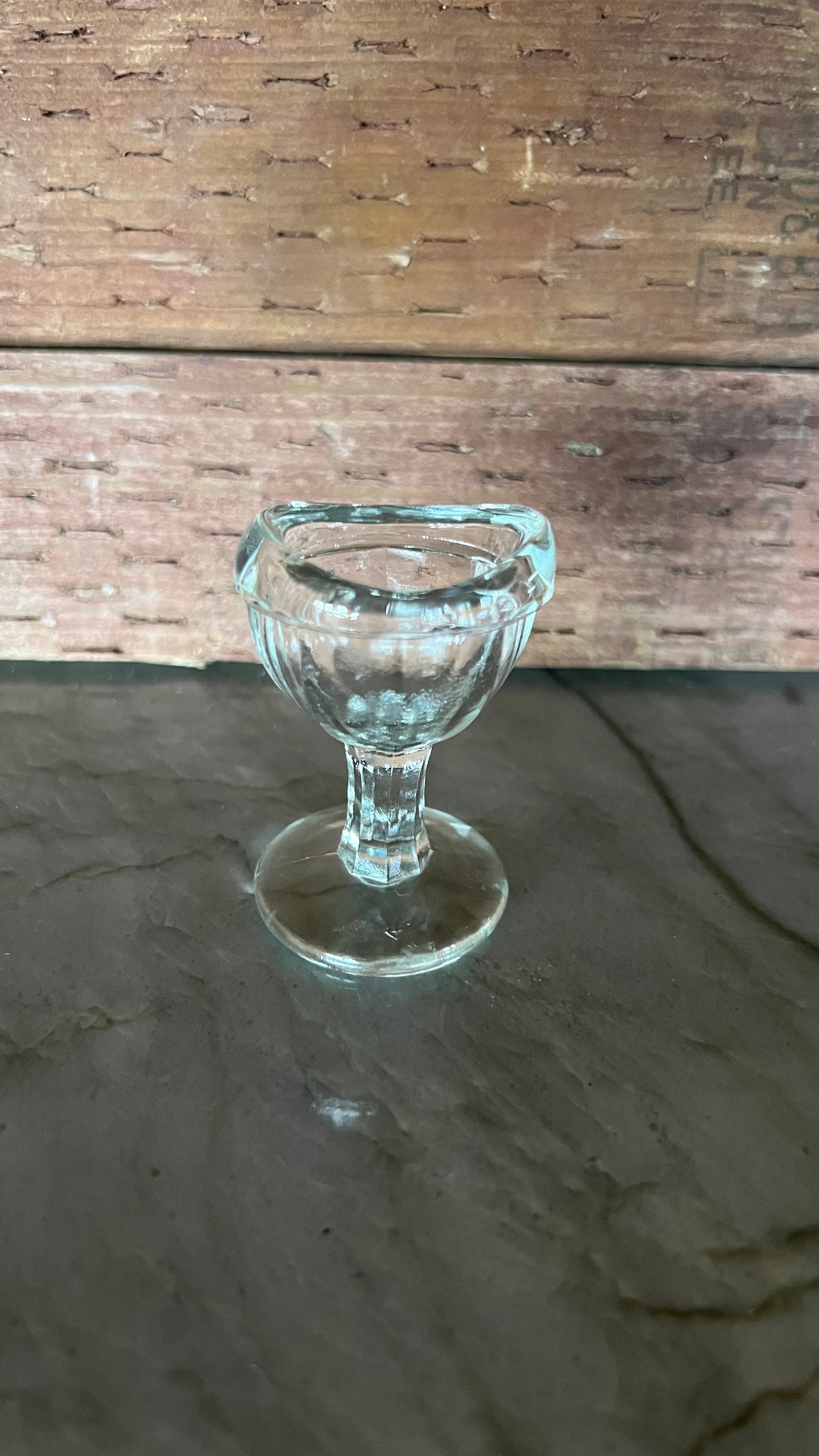 Antique Glass Eye Wash Cup