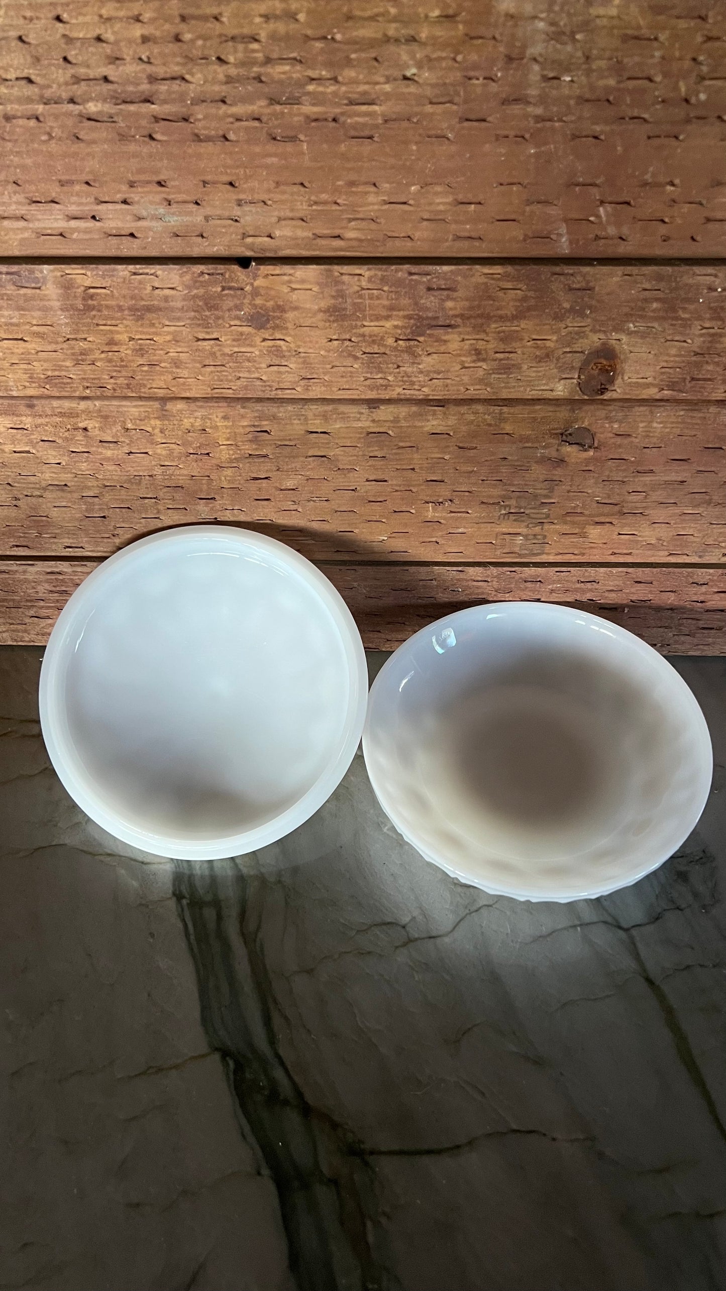 Covered Milk Glass Candy Dish