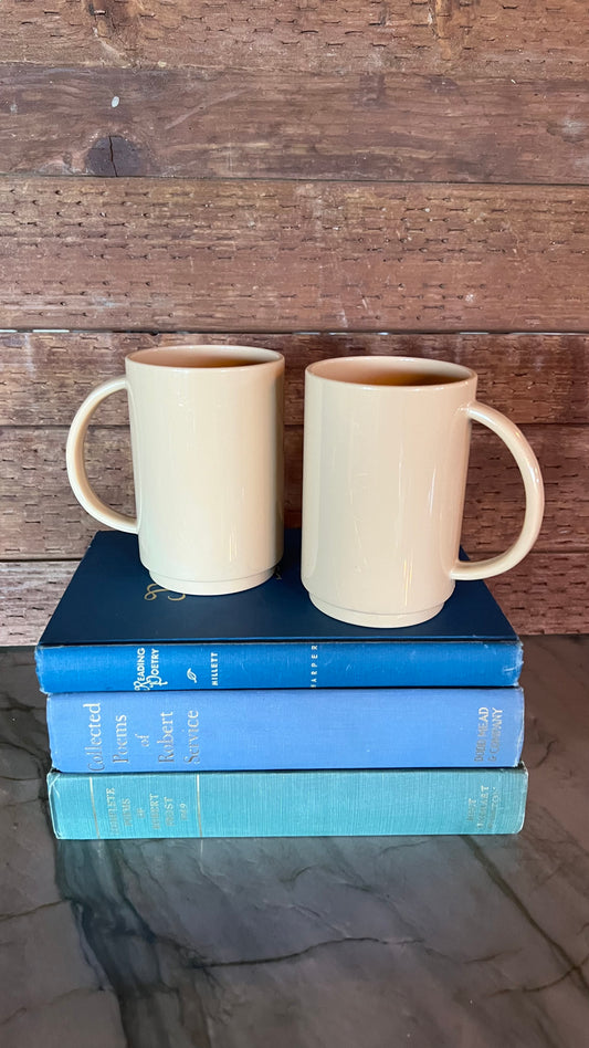 Vintage Stacking Mugs