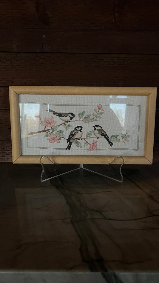 Vintage Bird Cross Stitch